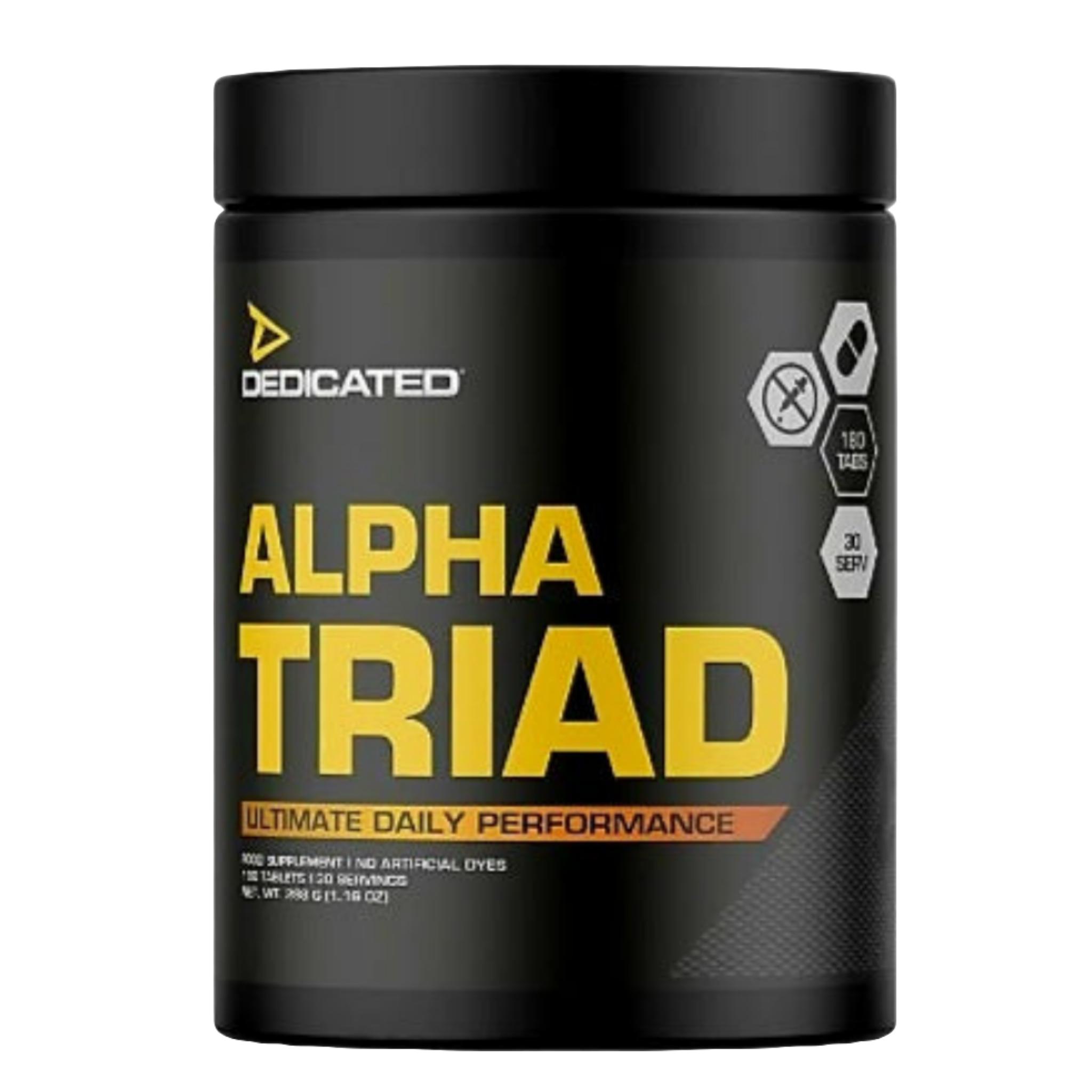Dedicated Nutrition Alpha Triad (180 Tabletten)