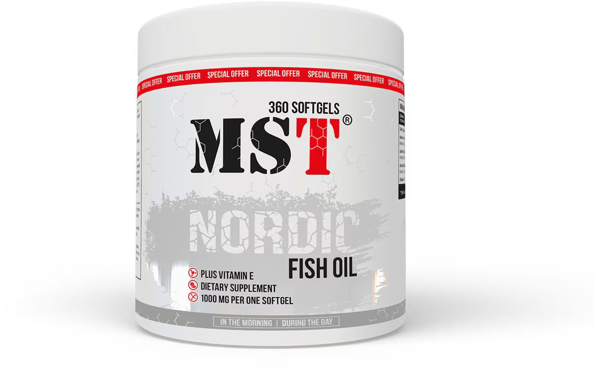 MST Nordic Fish Oil Omega3 (360 Kapseln)