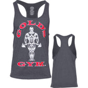 Gold´s Gym Classic Stringer Tank Top Charcoal