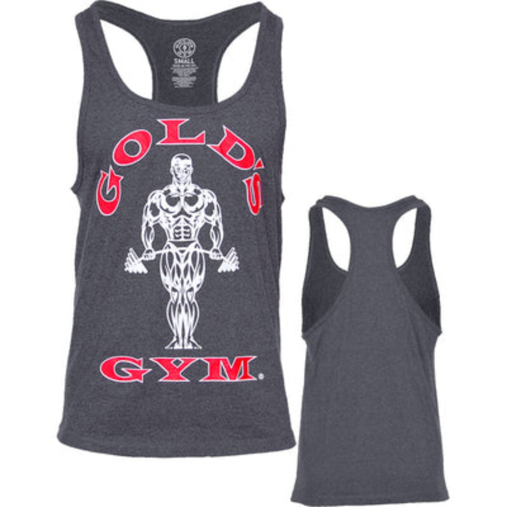 Gold´s Gym Classic Stringer Tank Top Charcoal