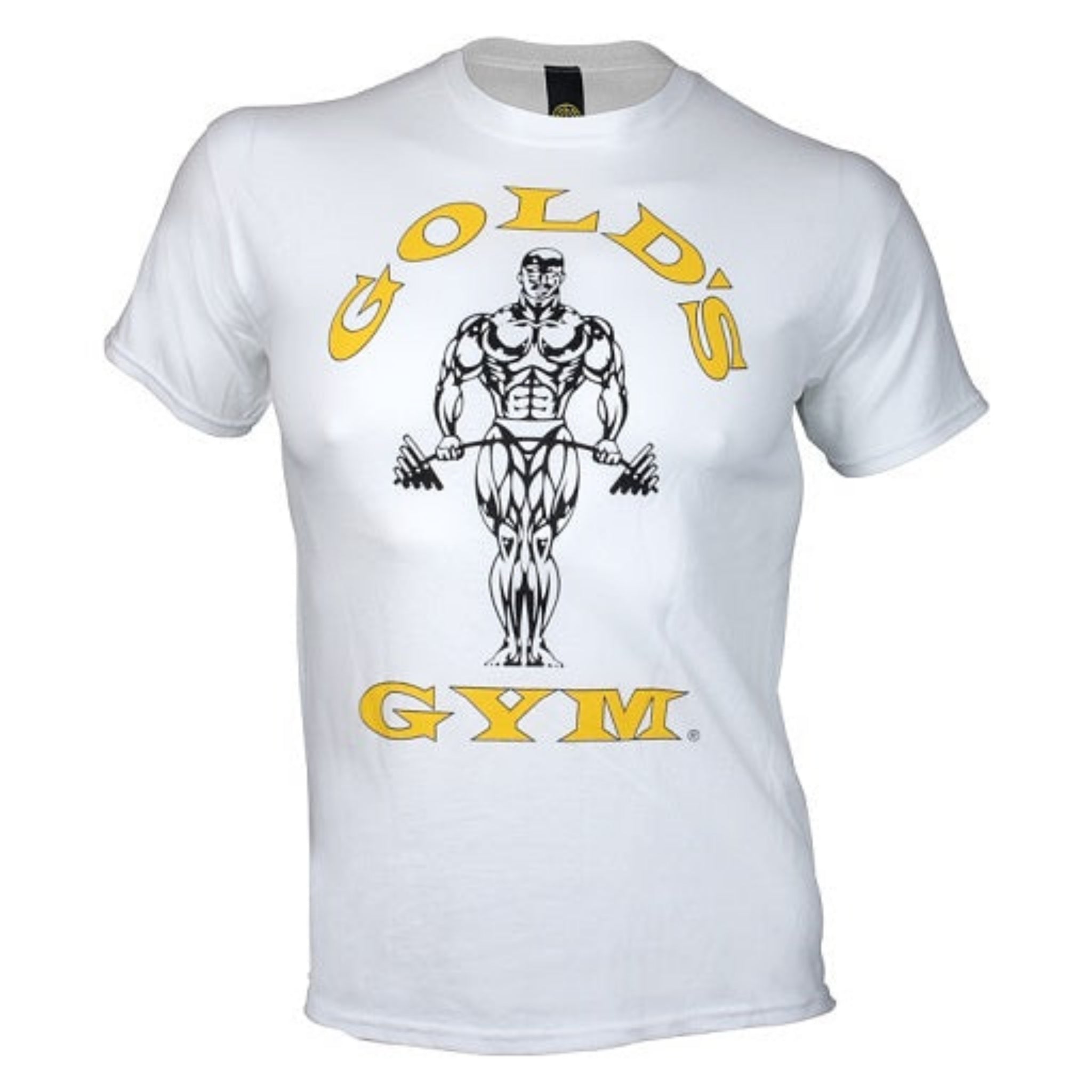 Gold´s Gym T-Shirt Weiß/Gold