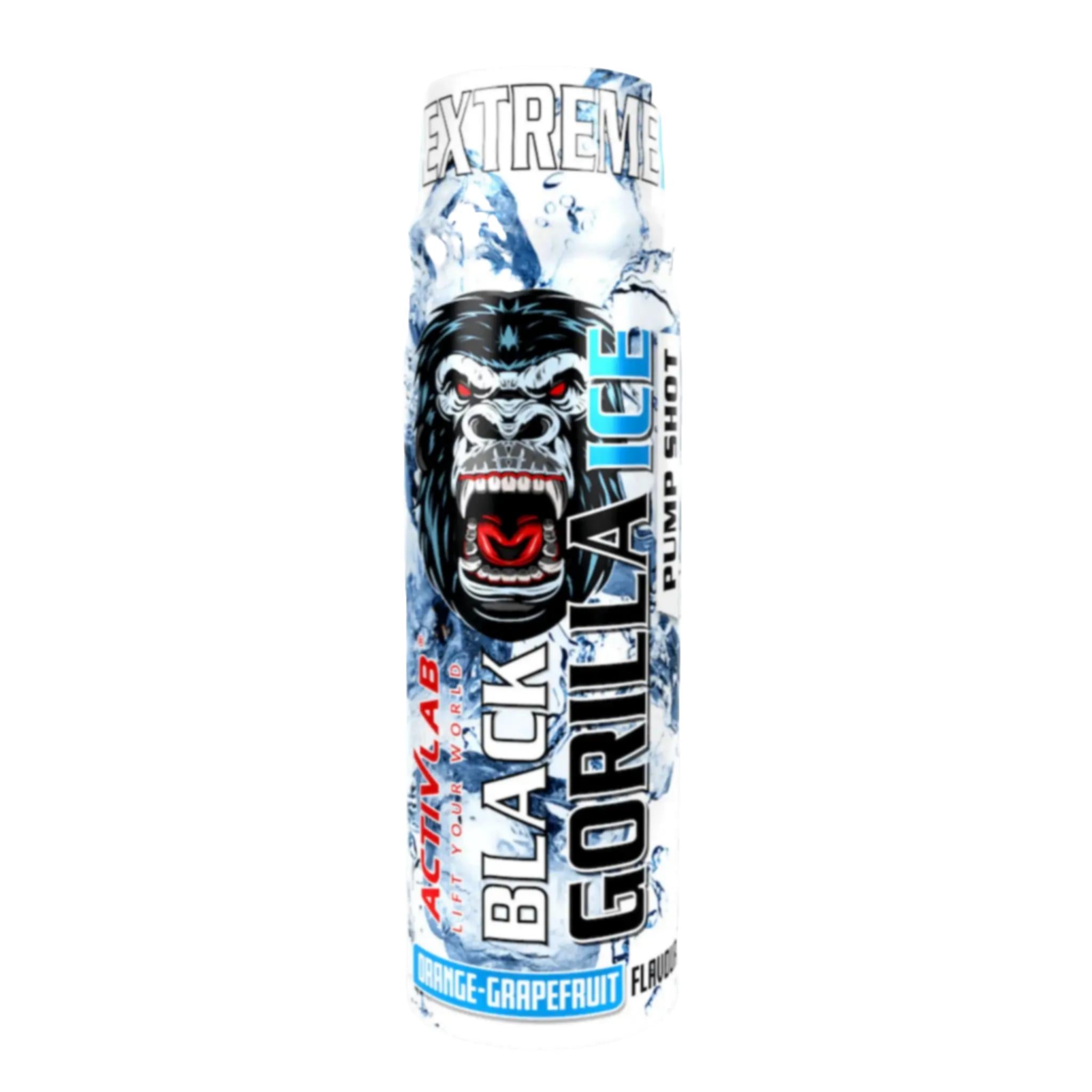 Activlab Black Gorilla Ice Pump Shot (12x80ml) - Orange Grapefruit