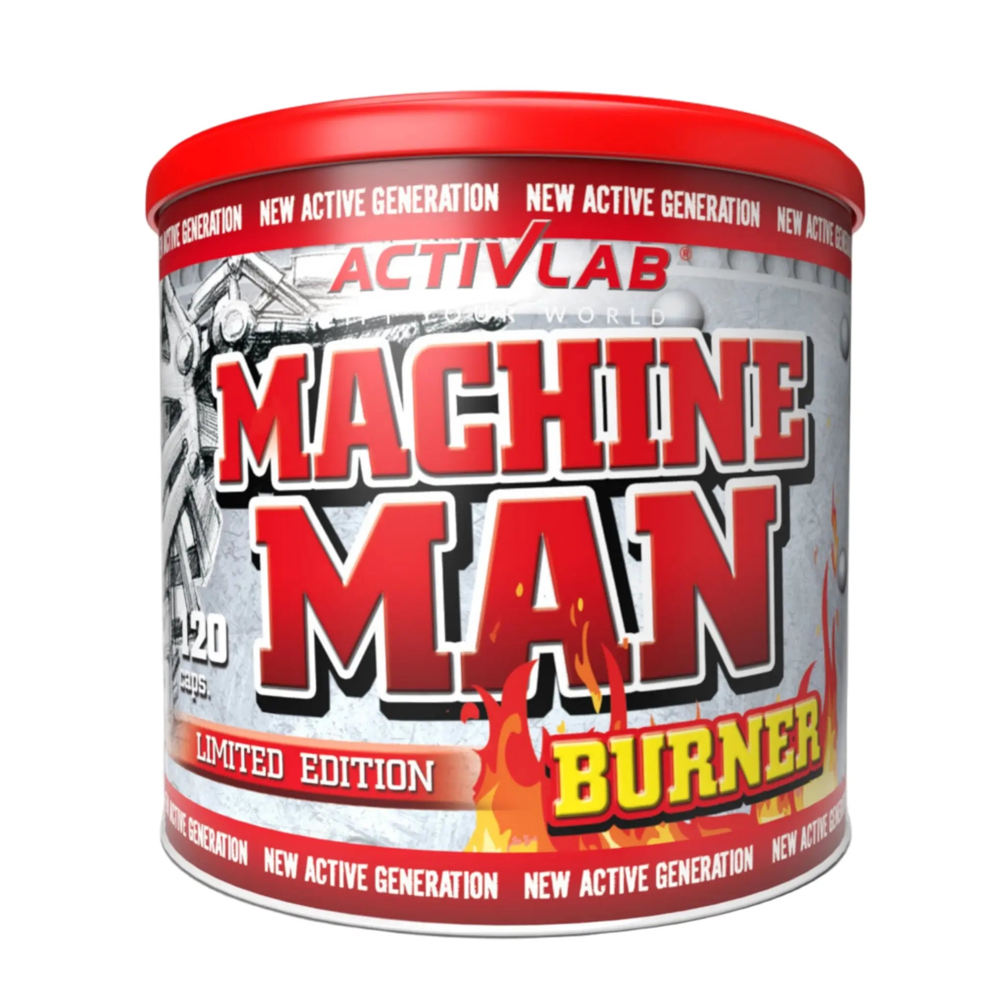 Activlab Machine Man Burner 120 Kapseln