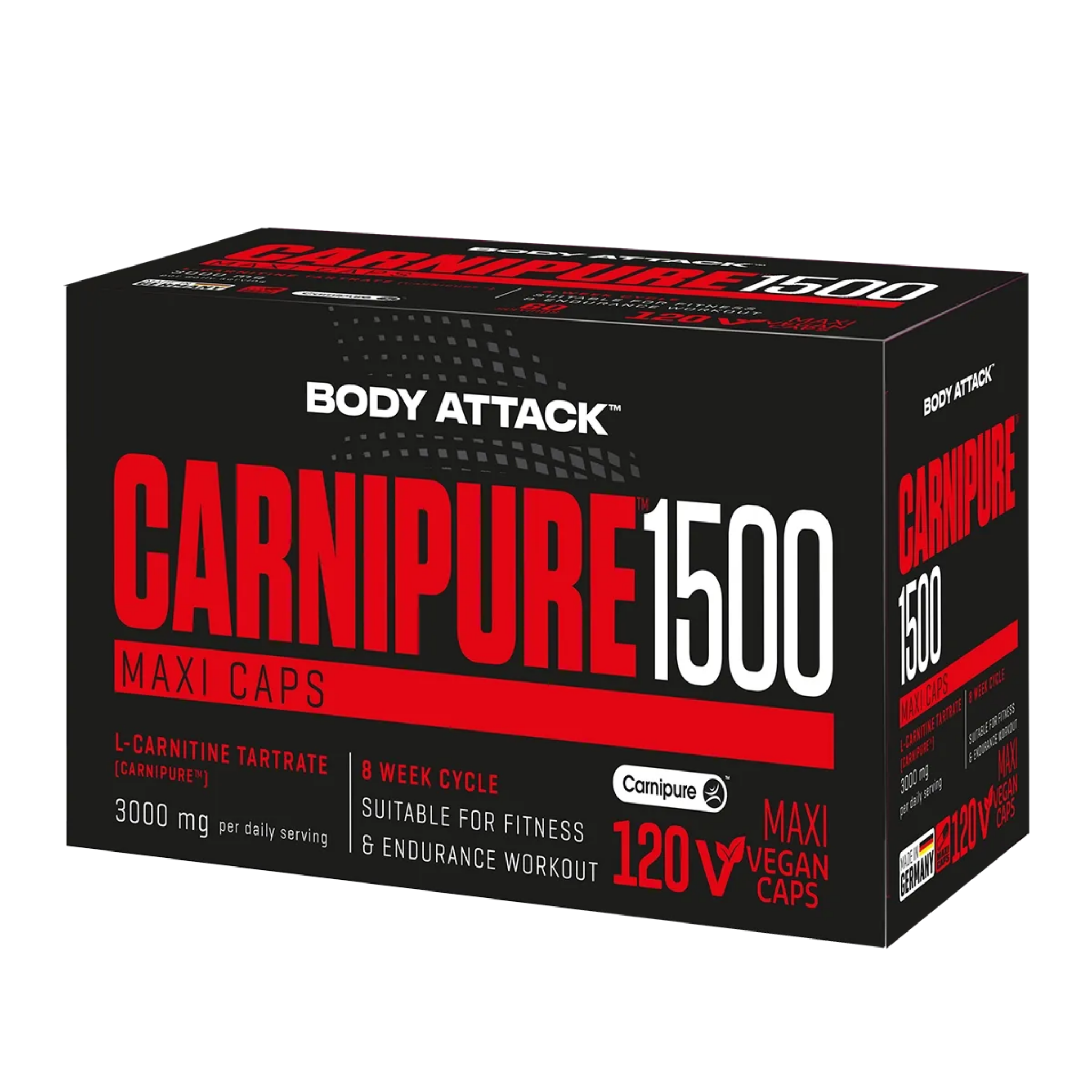 Body Attack Carnipure 1500 · 120 Kapseln
