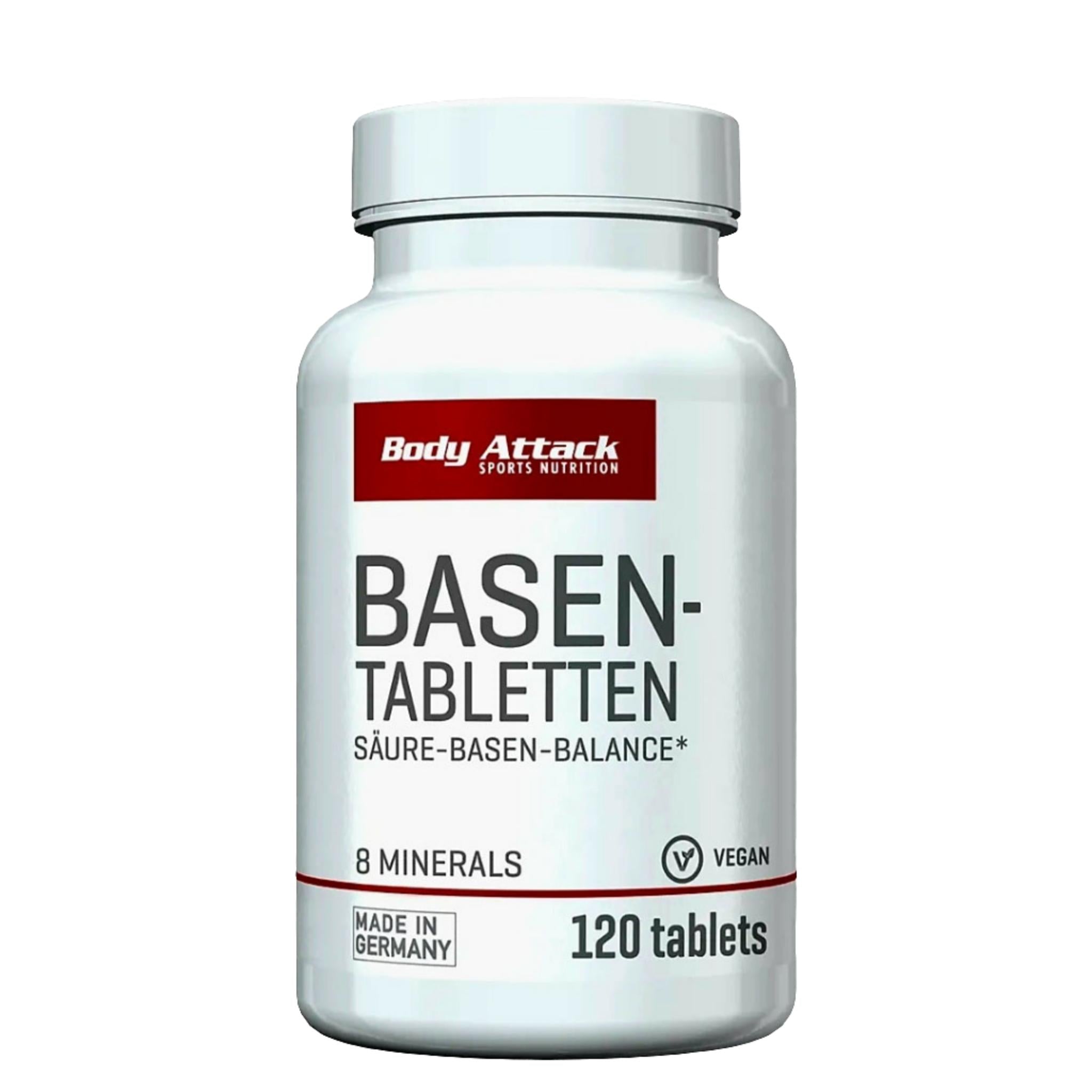 Body Attack Basen-Tabletten (120 Tabletten)