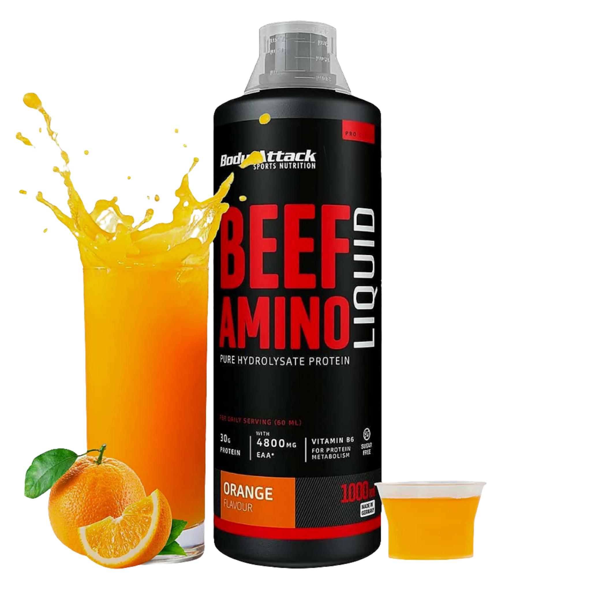 Body Attack Beef Amino Liquid (1000ml)