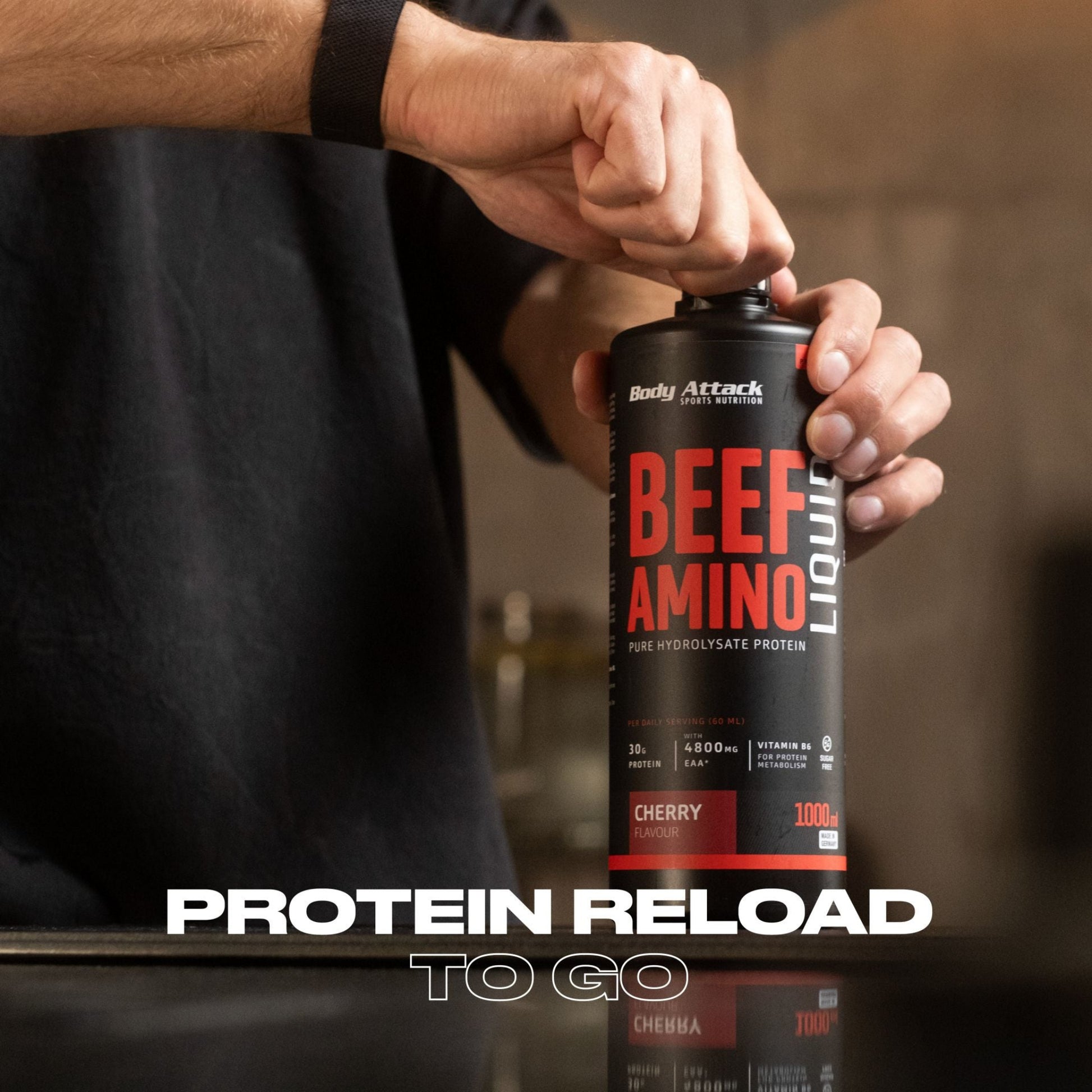 Body Attack Beef Amino Liquid 1000ml