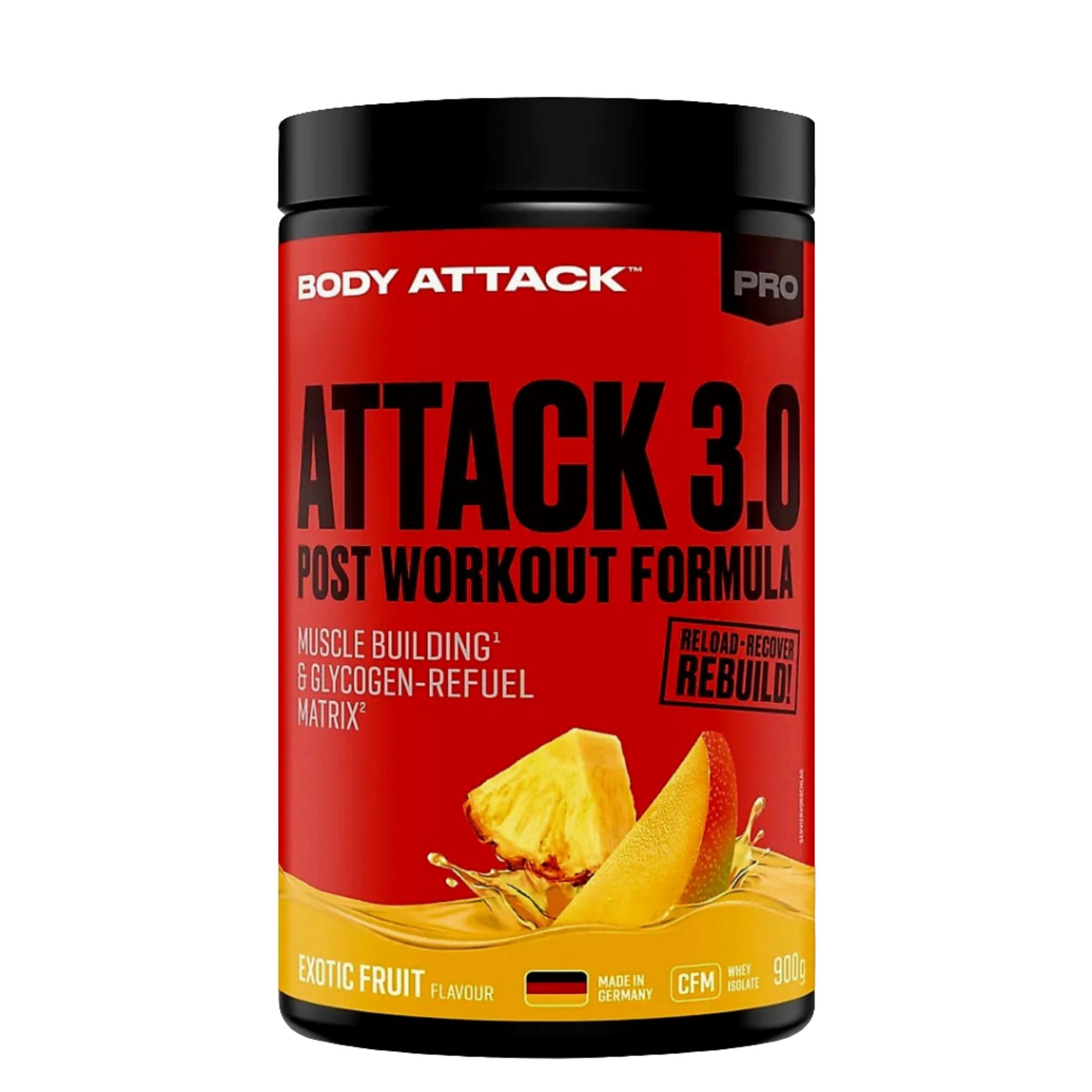 Body Attack ATTACK 3.0 Post Workout Formula (900g)