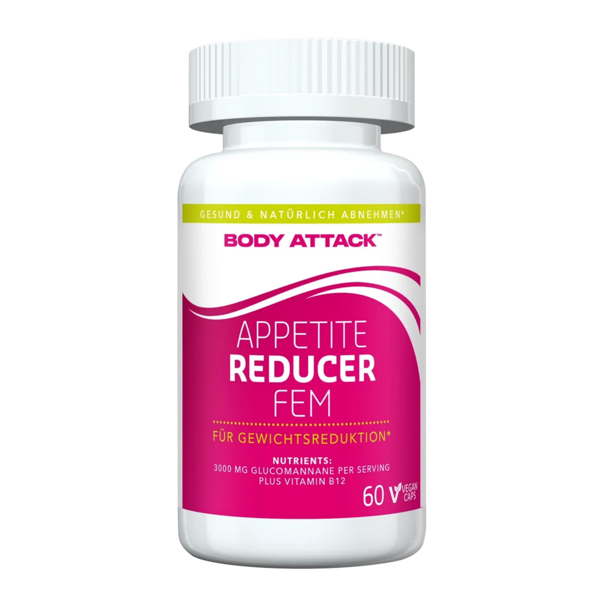 Body Attack Appetite Reducer Fem · 60 Kapseln