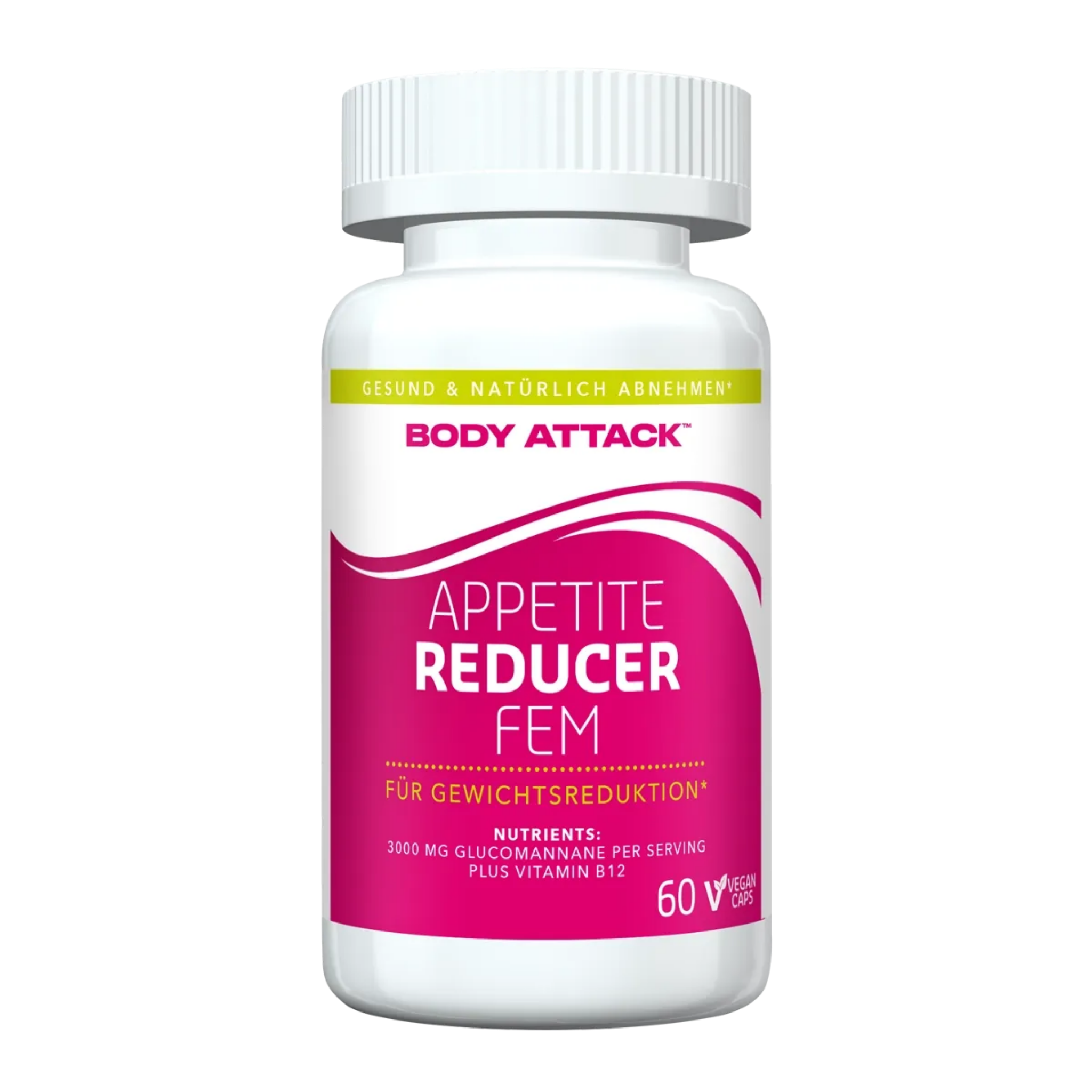 Body Attack Appetite Reducer Fem · 60 Kapseln