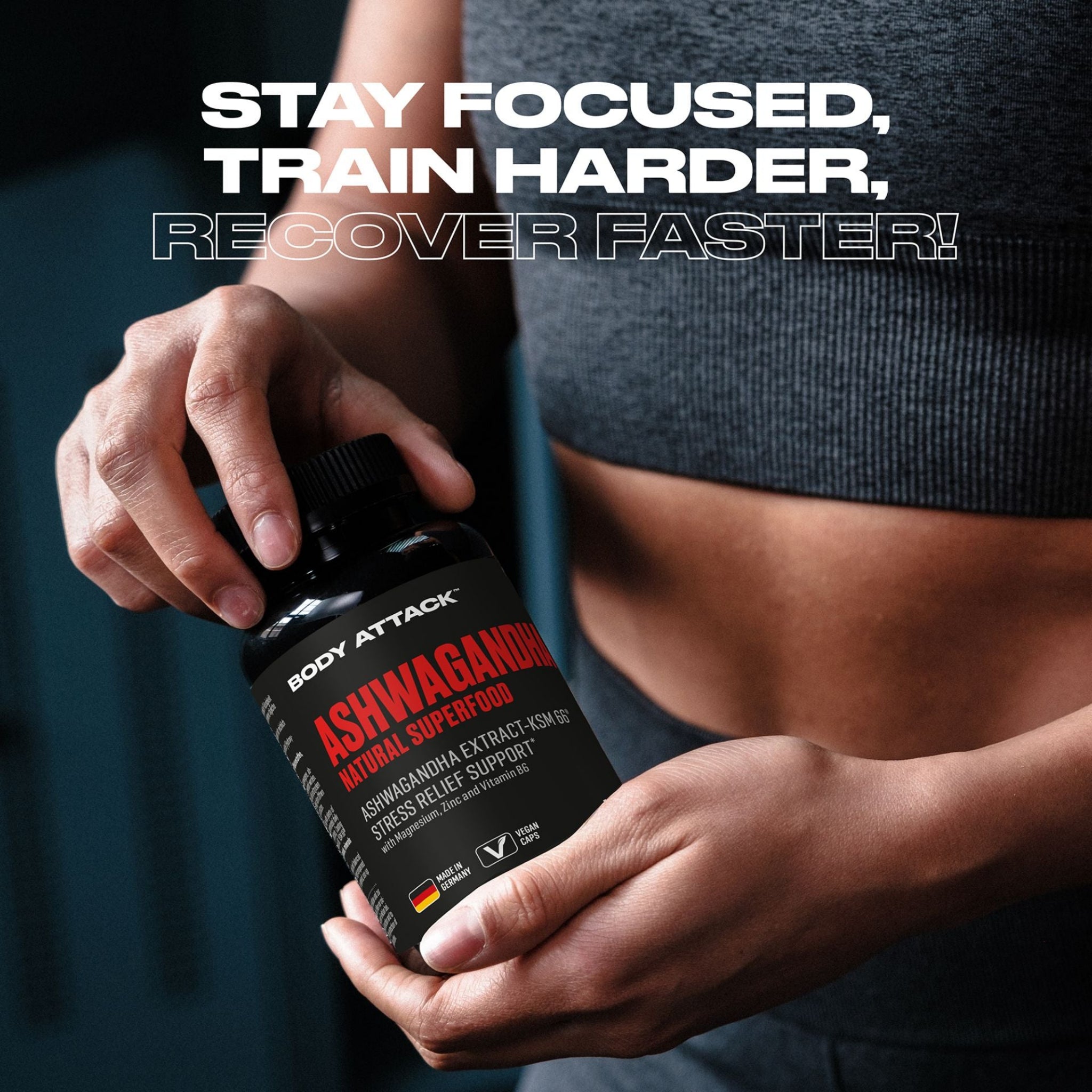 Body Attack Ashwagandha · 120 Kapseln