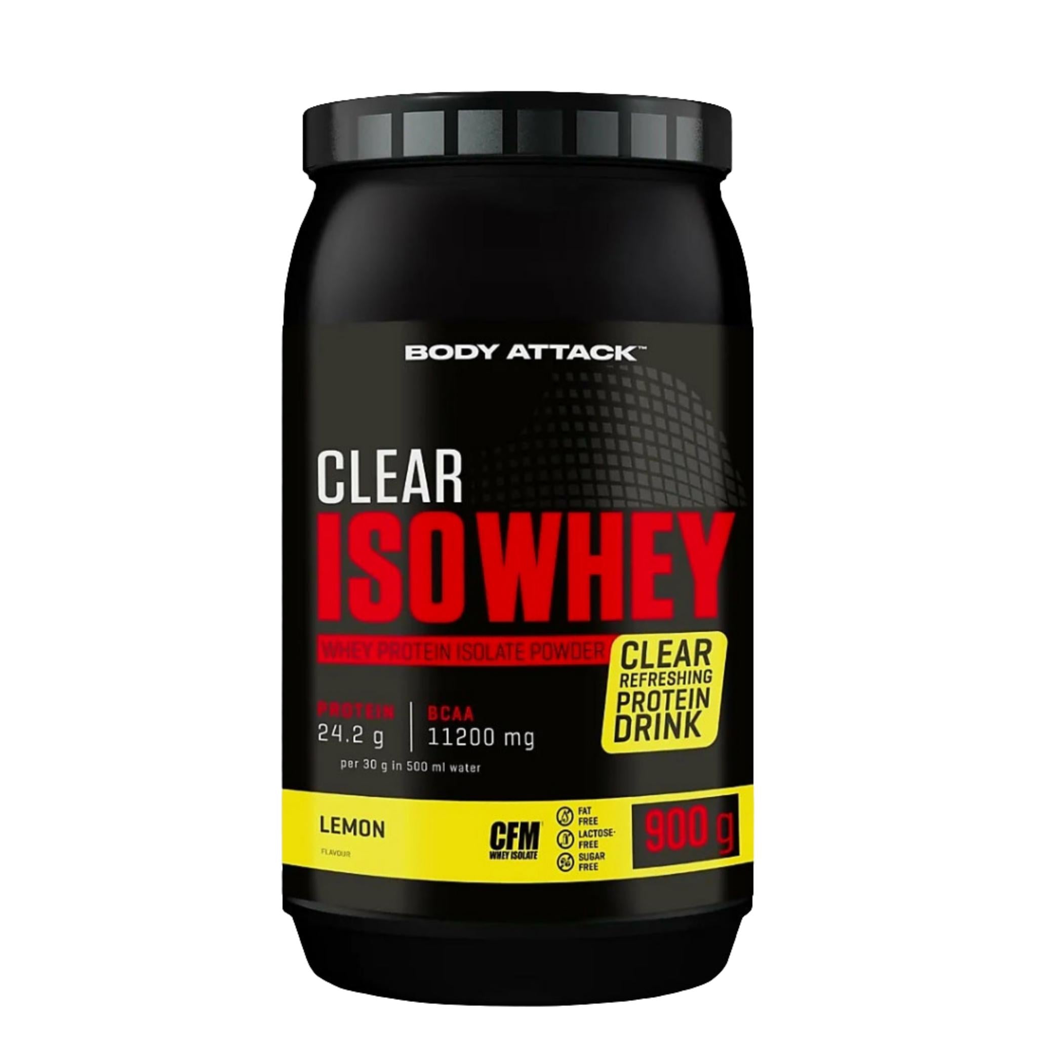 Body Attack CLEAR ISO WHEY (900g)
