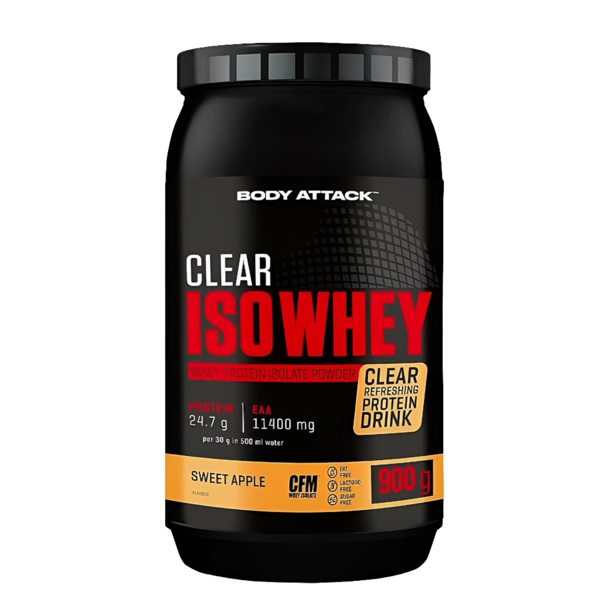 Body Attack CLEAR ISO WHEY (900g)