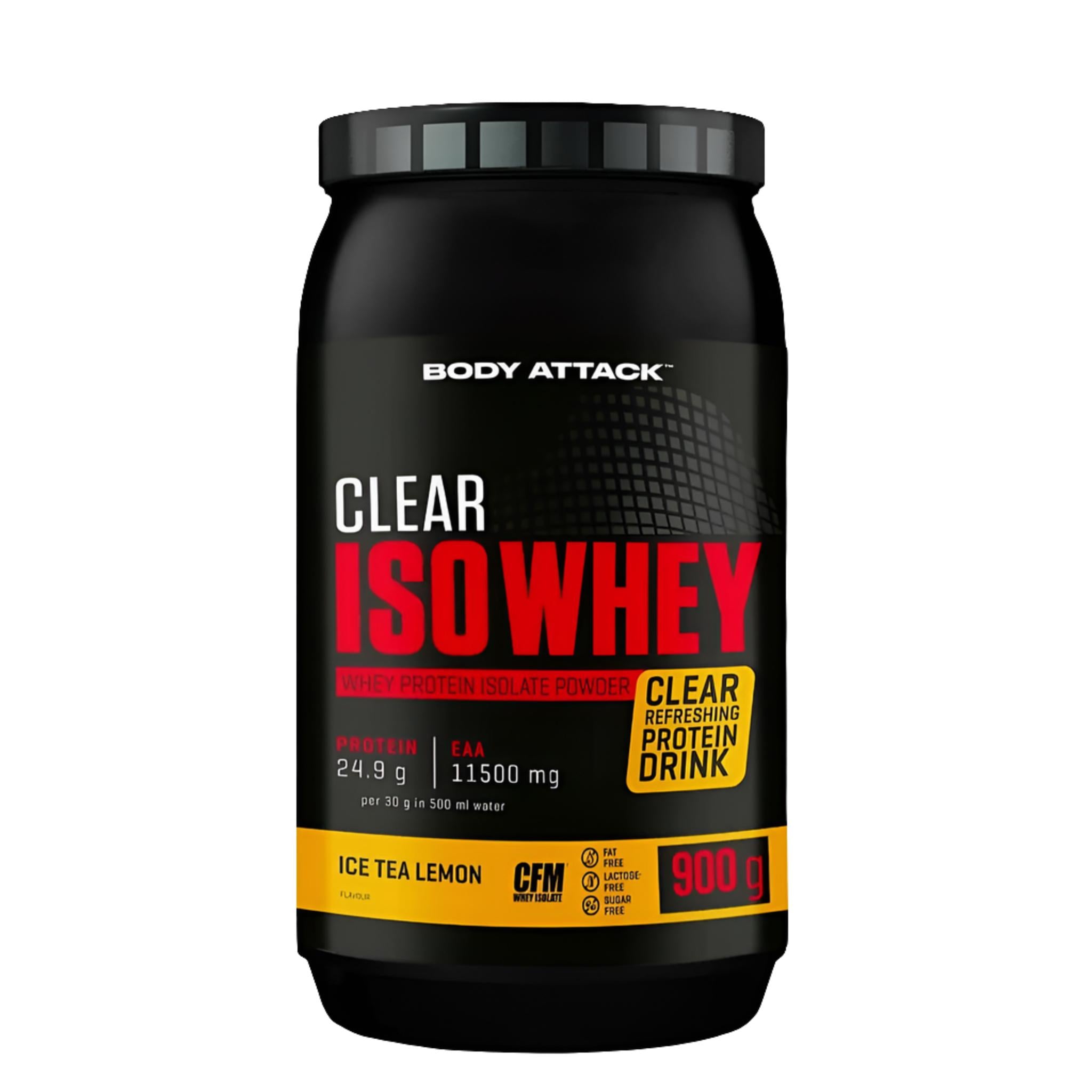 Body Attack CLEAR ISO WHEY (900g)