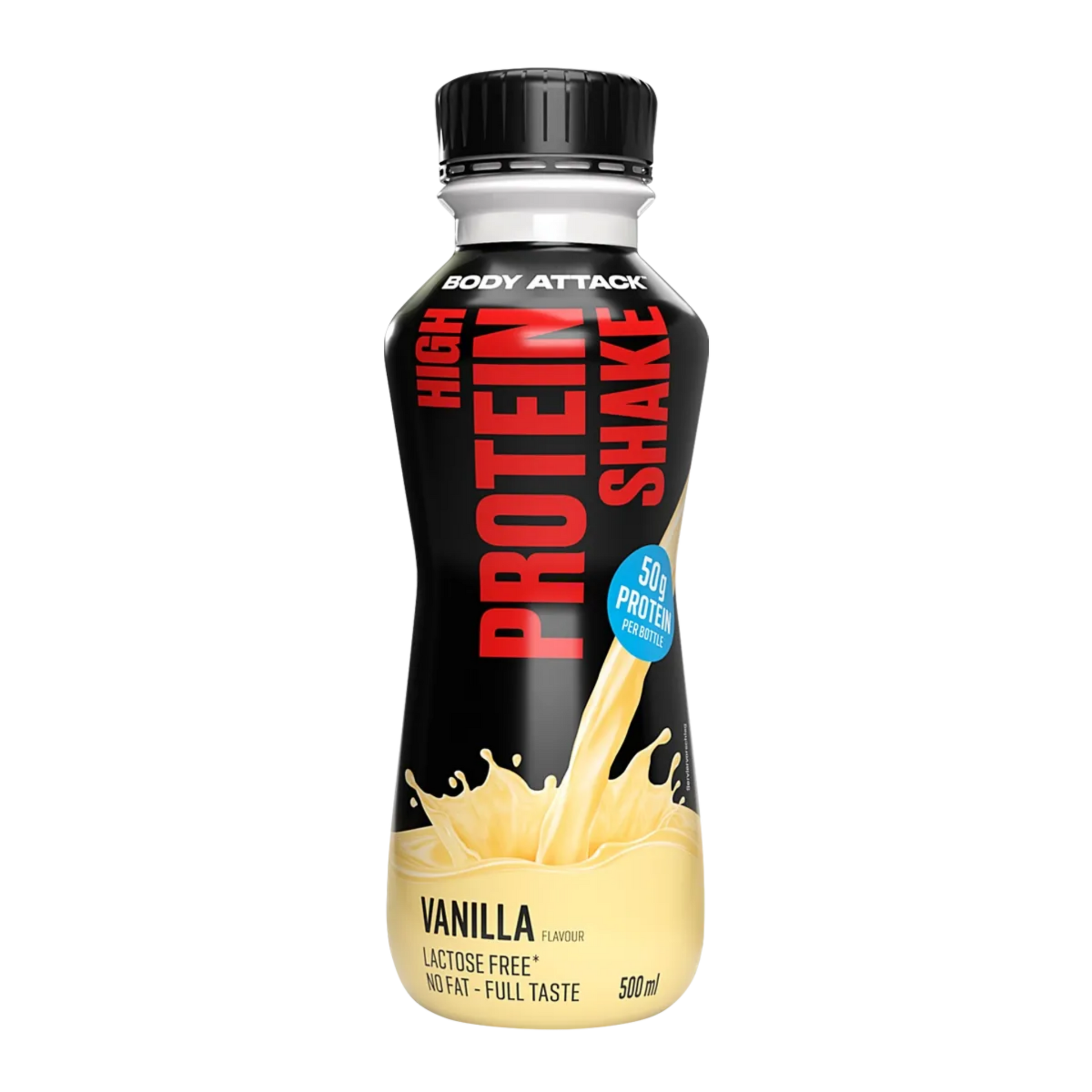 Body Attack High Protein Shake 12x500ml