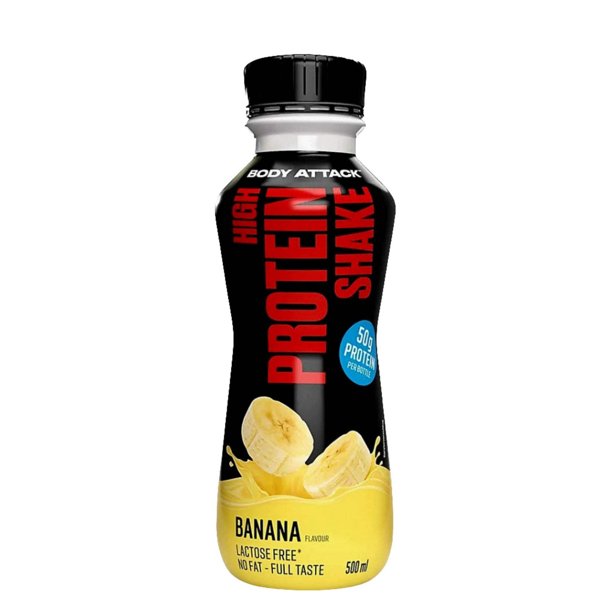 Body Attack High Protein Shake (12x500ml)