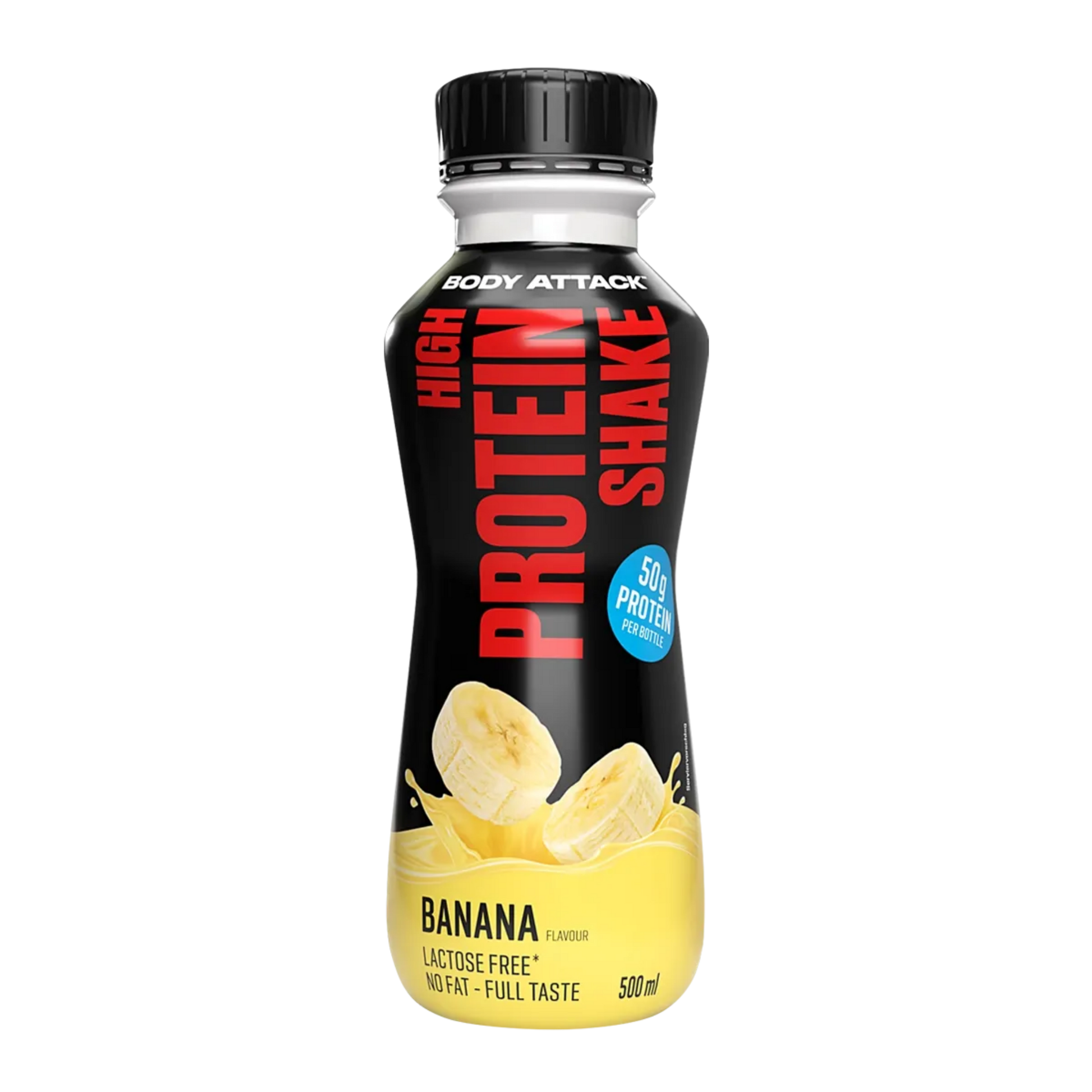 Body Attack High Protein Shake 12x500ml