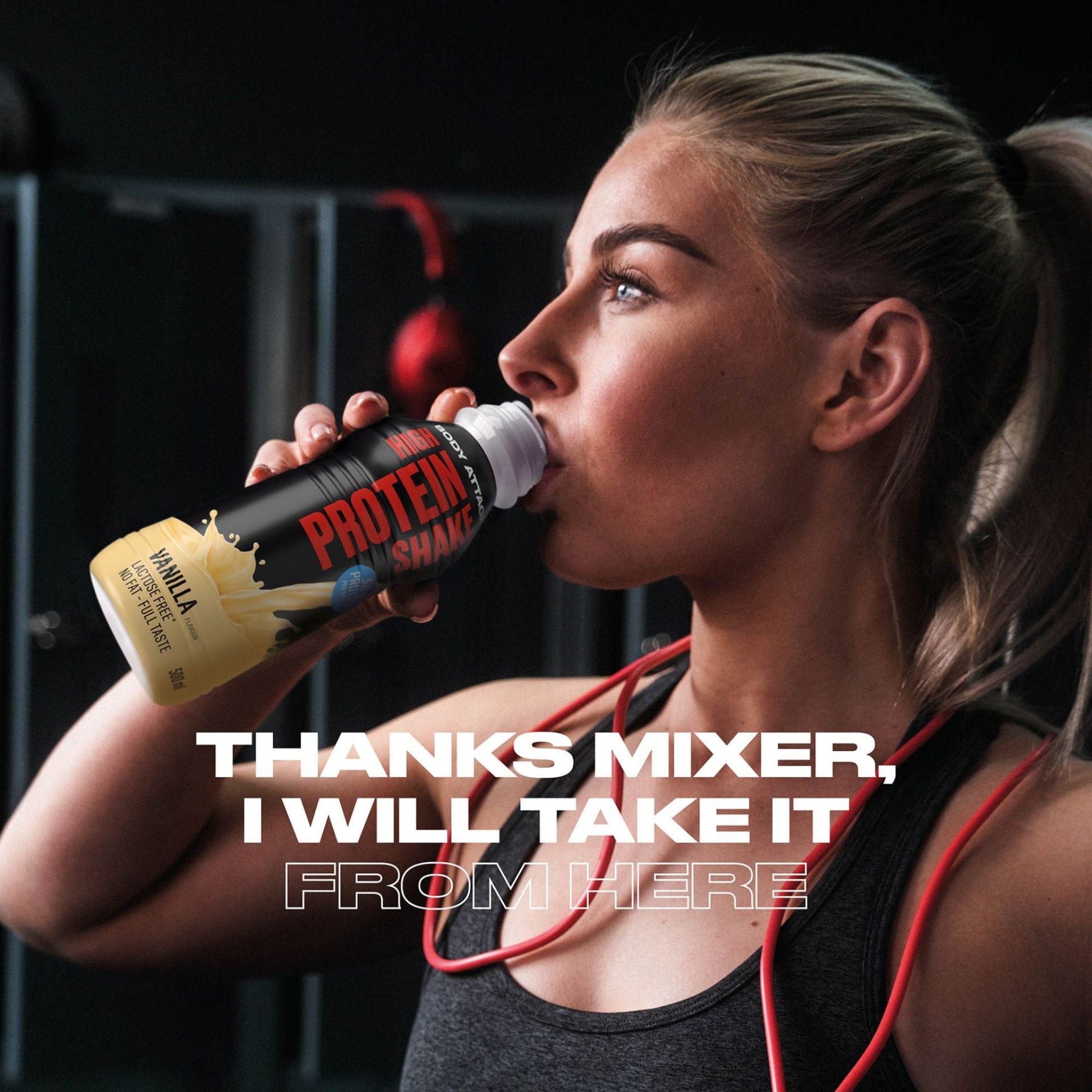 Body Attack High Protein Shake 12x500ml