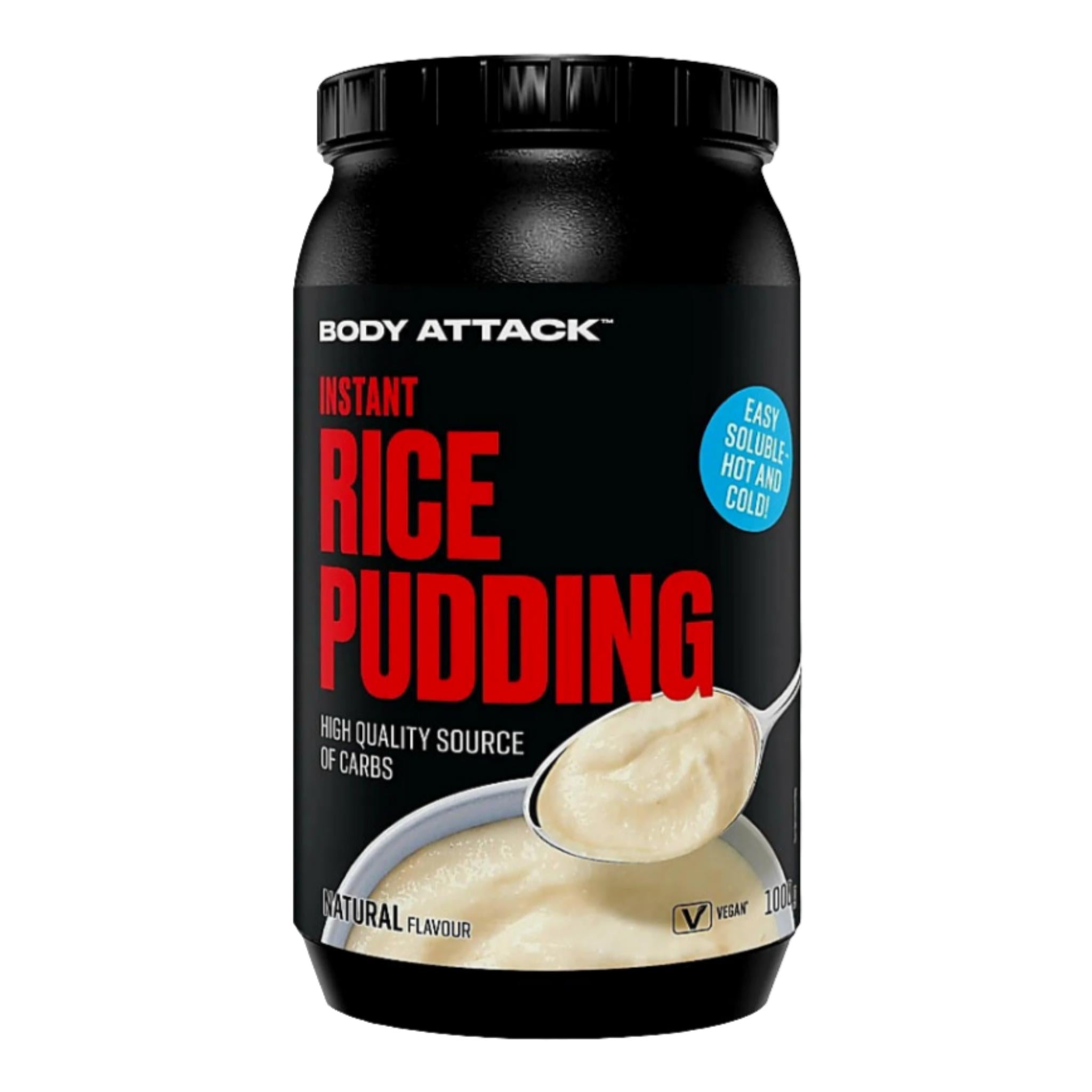 Body Attack Instant Rice Pudding (1000g) - Natural