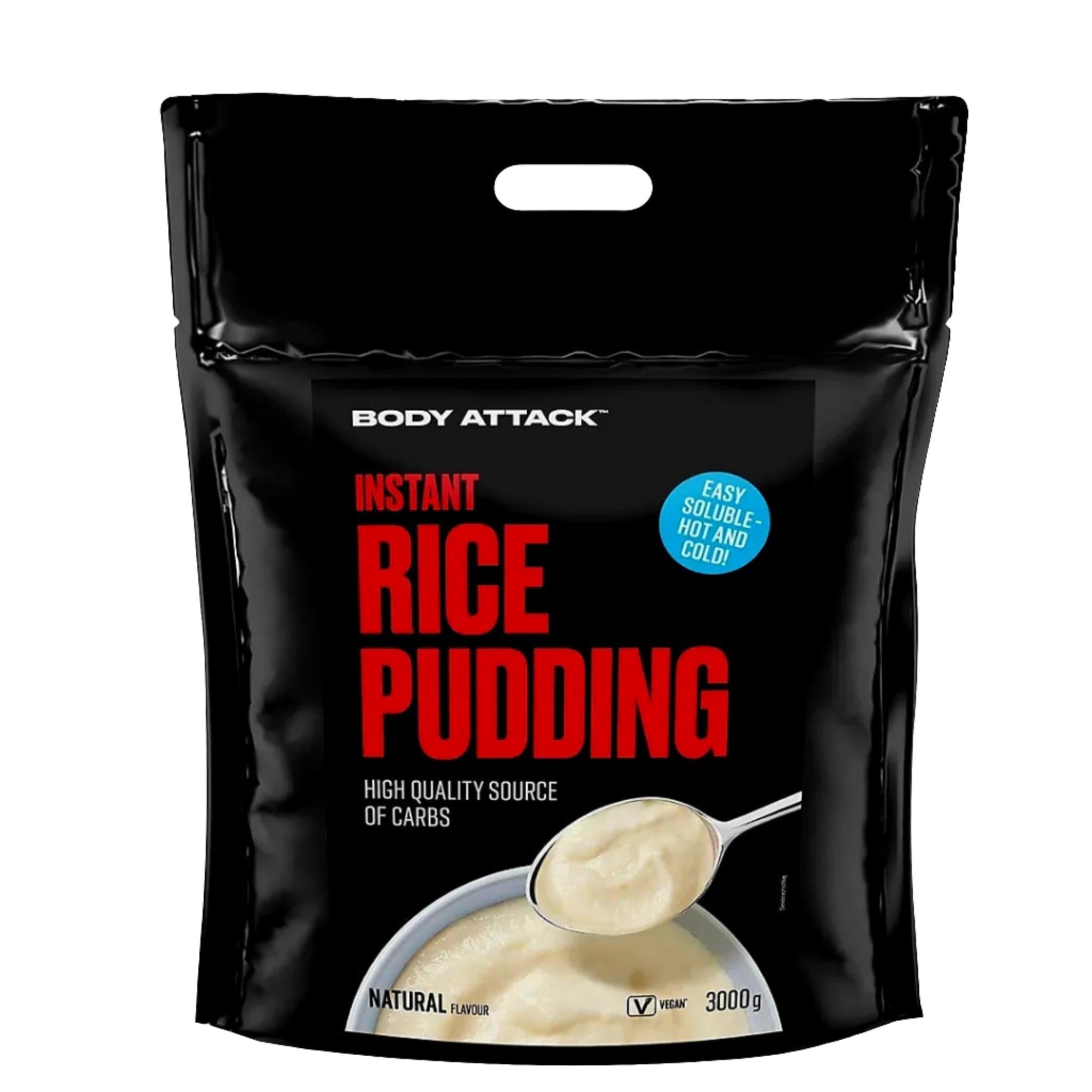 Body Attack Instant Rice Pudding (3000g) - Natural