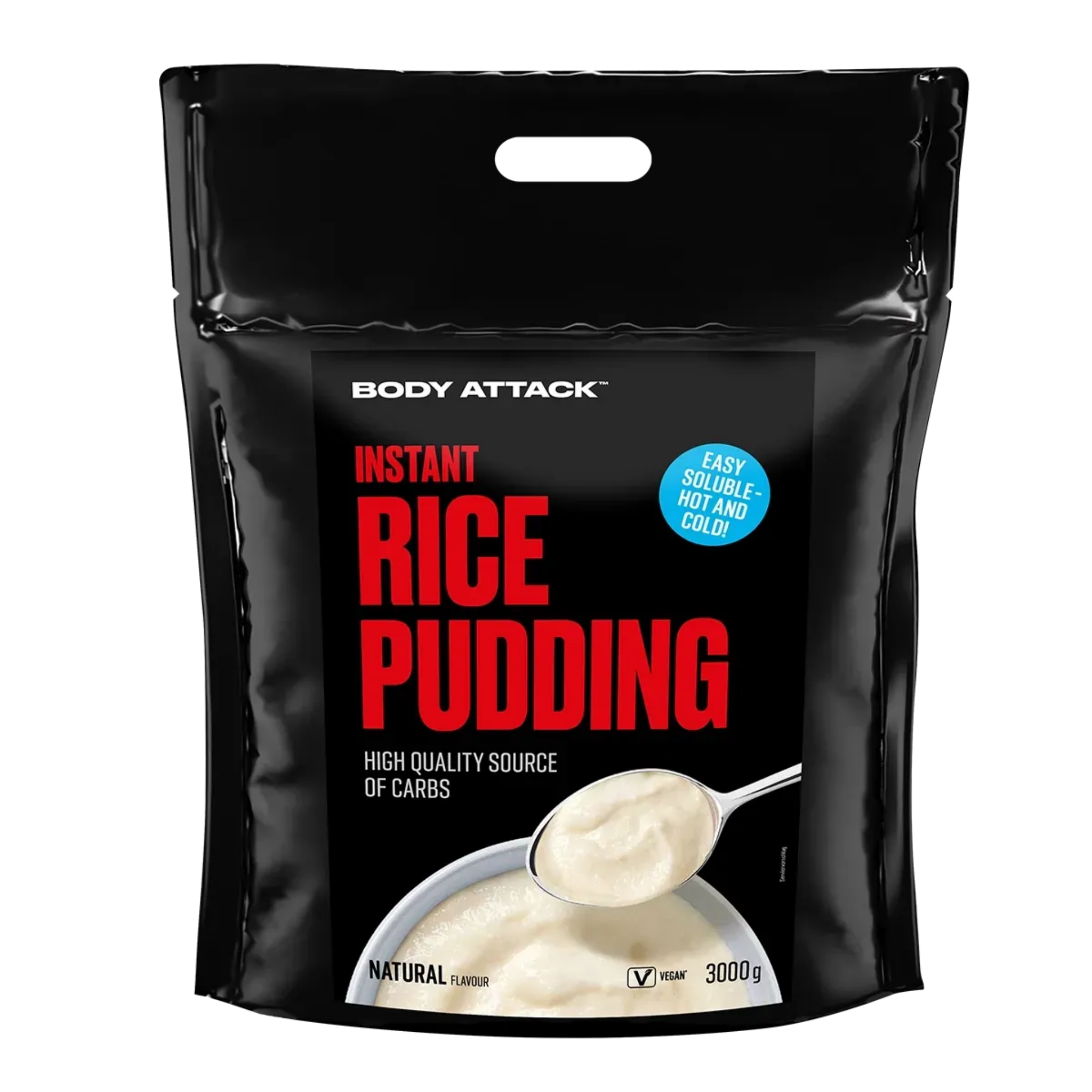 Body Attack Instant Rice Pudding 3000g - Natural