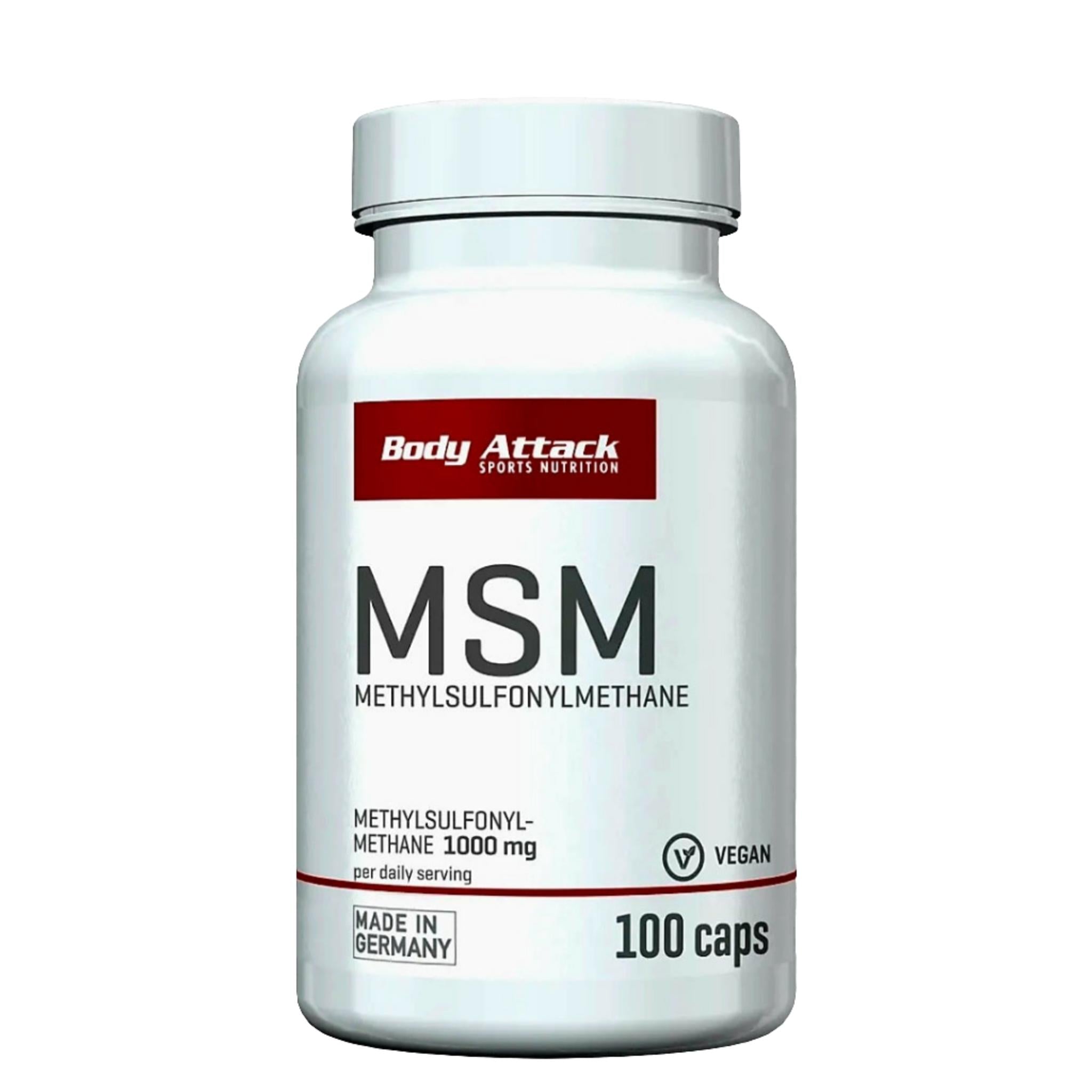 Body Attack MSM (100 Kapseln)