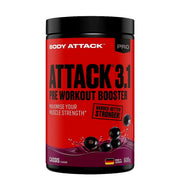 Body Attack ATTACK 3.1 Pre Workout Booster (600g)