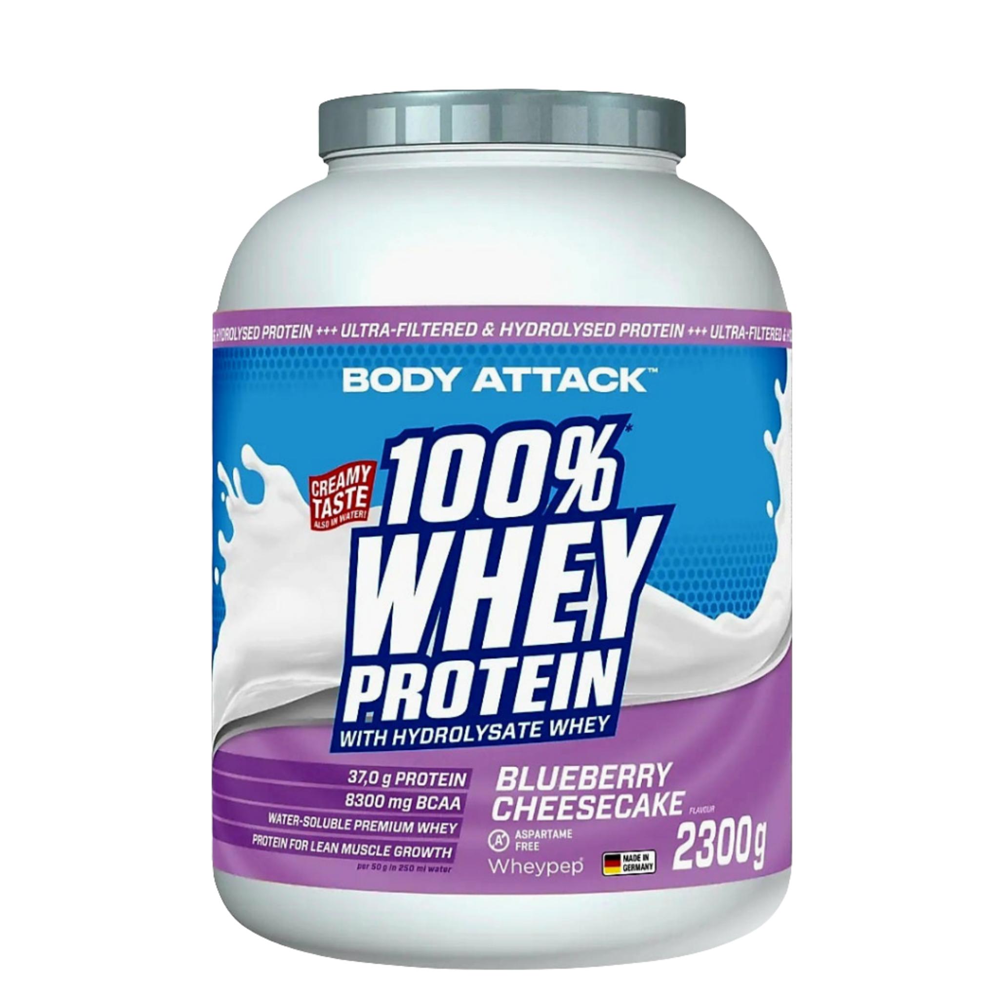 Body Attack 100% Whey Protein (2300g)