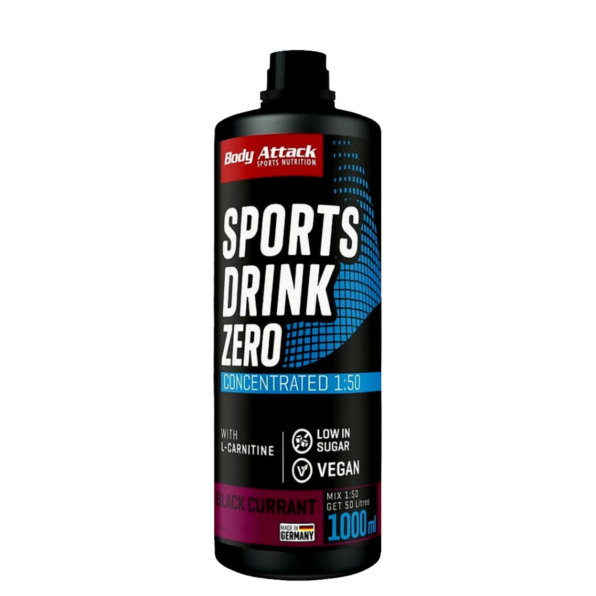 Body Attack Sports Drink Zero (1000ml)