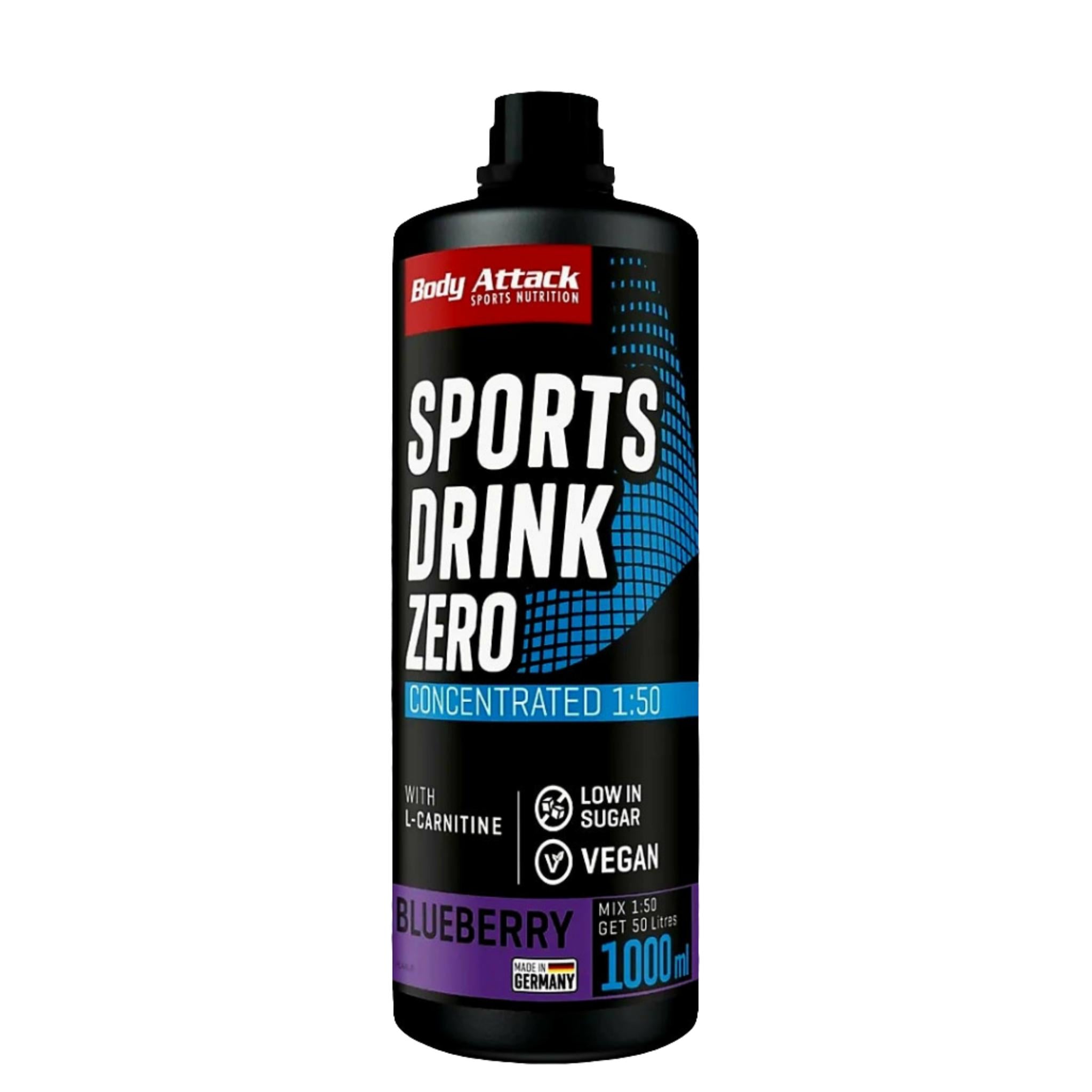 Body Attack Sports Drink Zero (1000ml)
