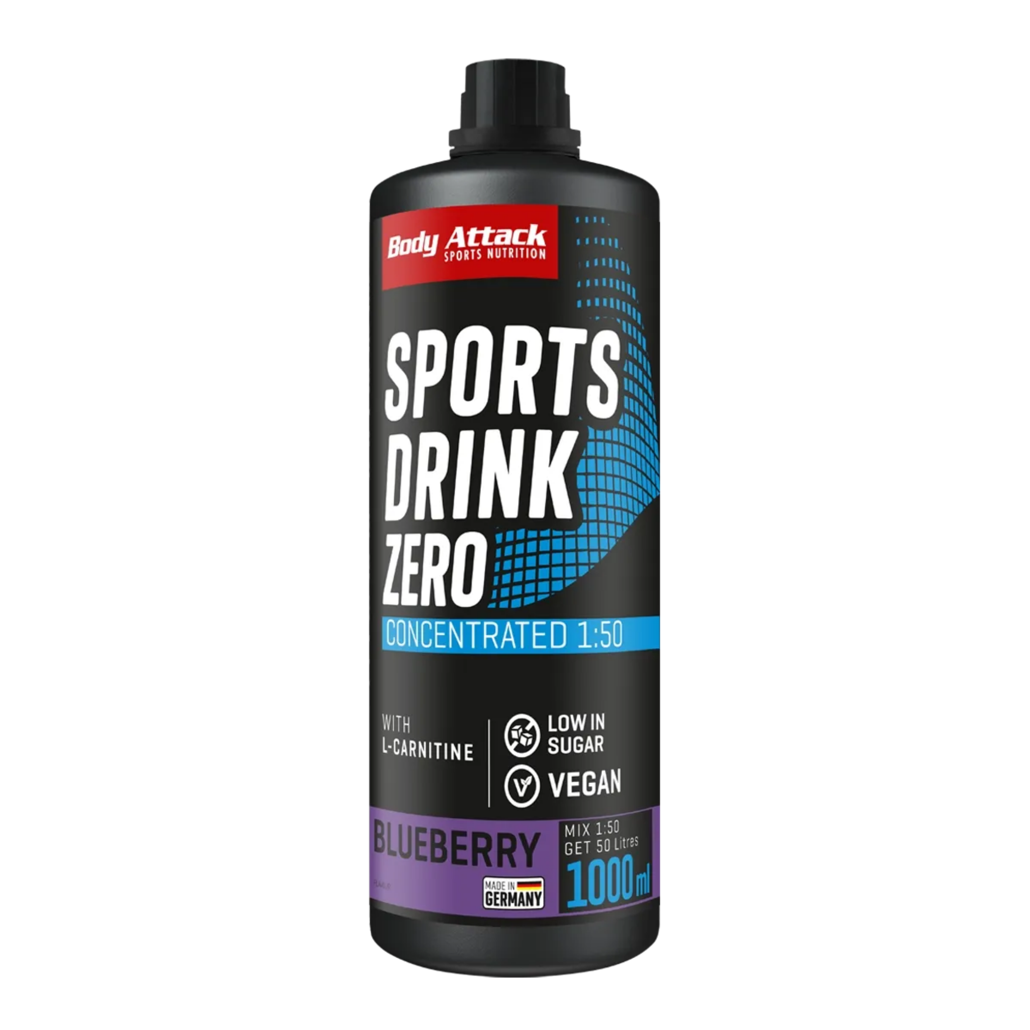 Body Attack Sports Drink Zero 1000ml