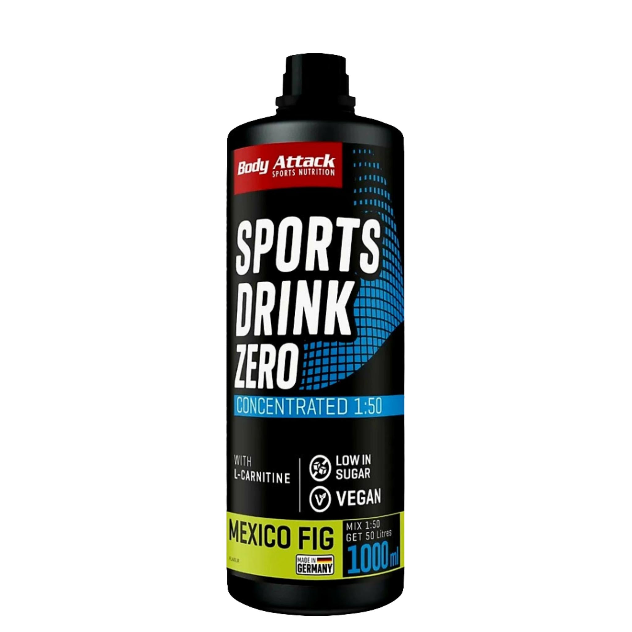 Body Attack Sports Drink Zero (1000ml)