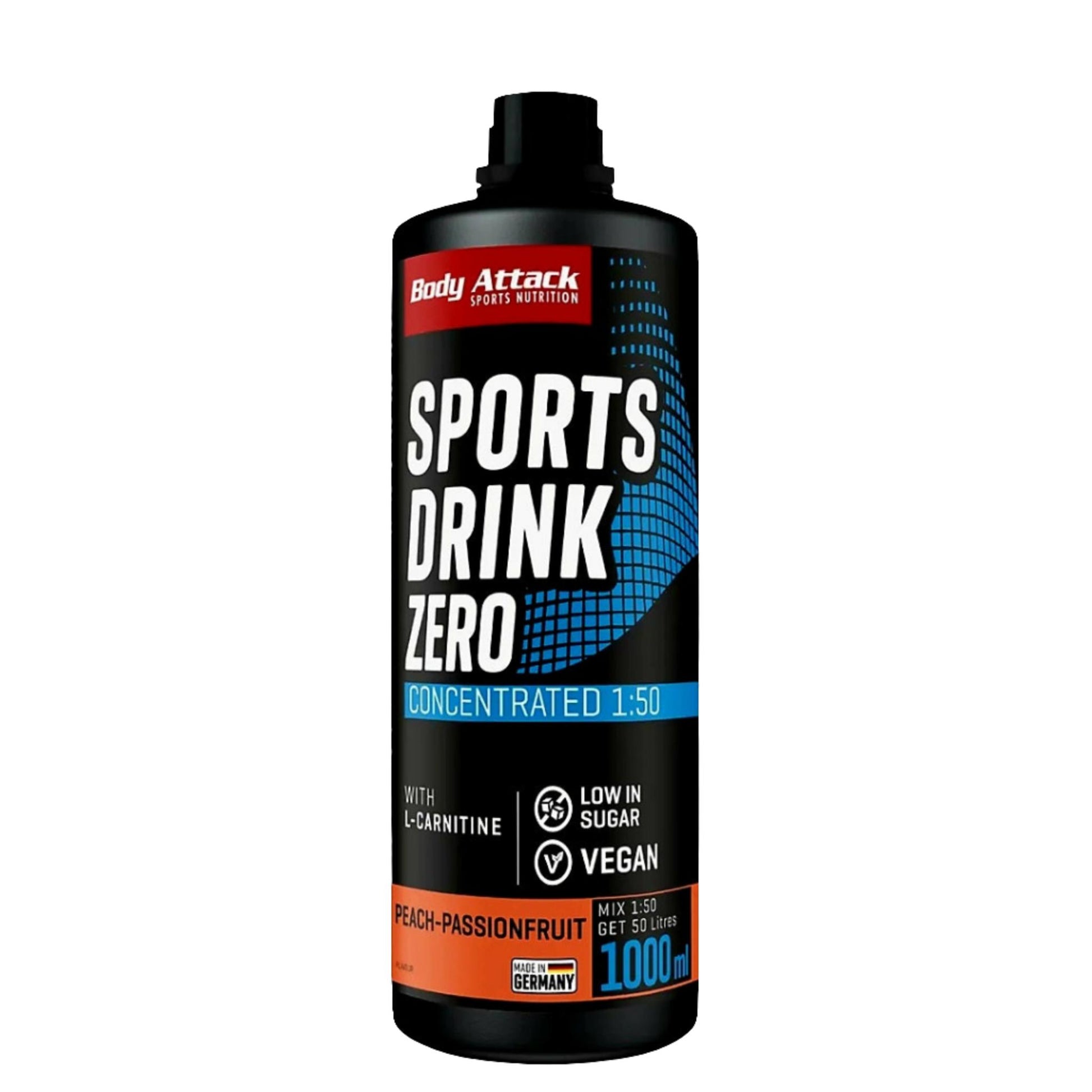 Body Attack Sports Drink Zero (1000ml)