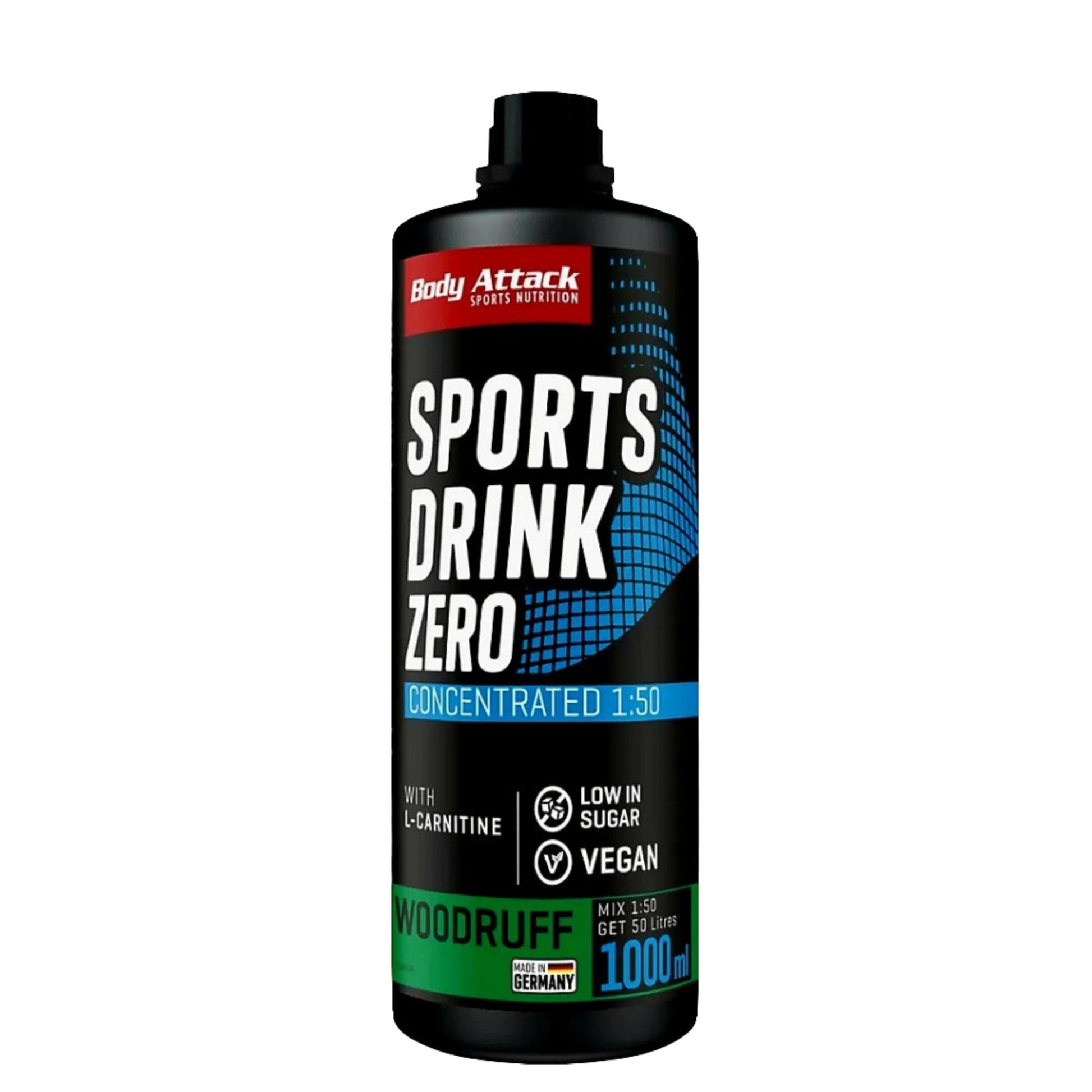 Body Attack Sports Drink Zero (1000ml)