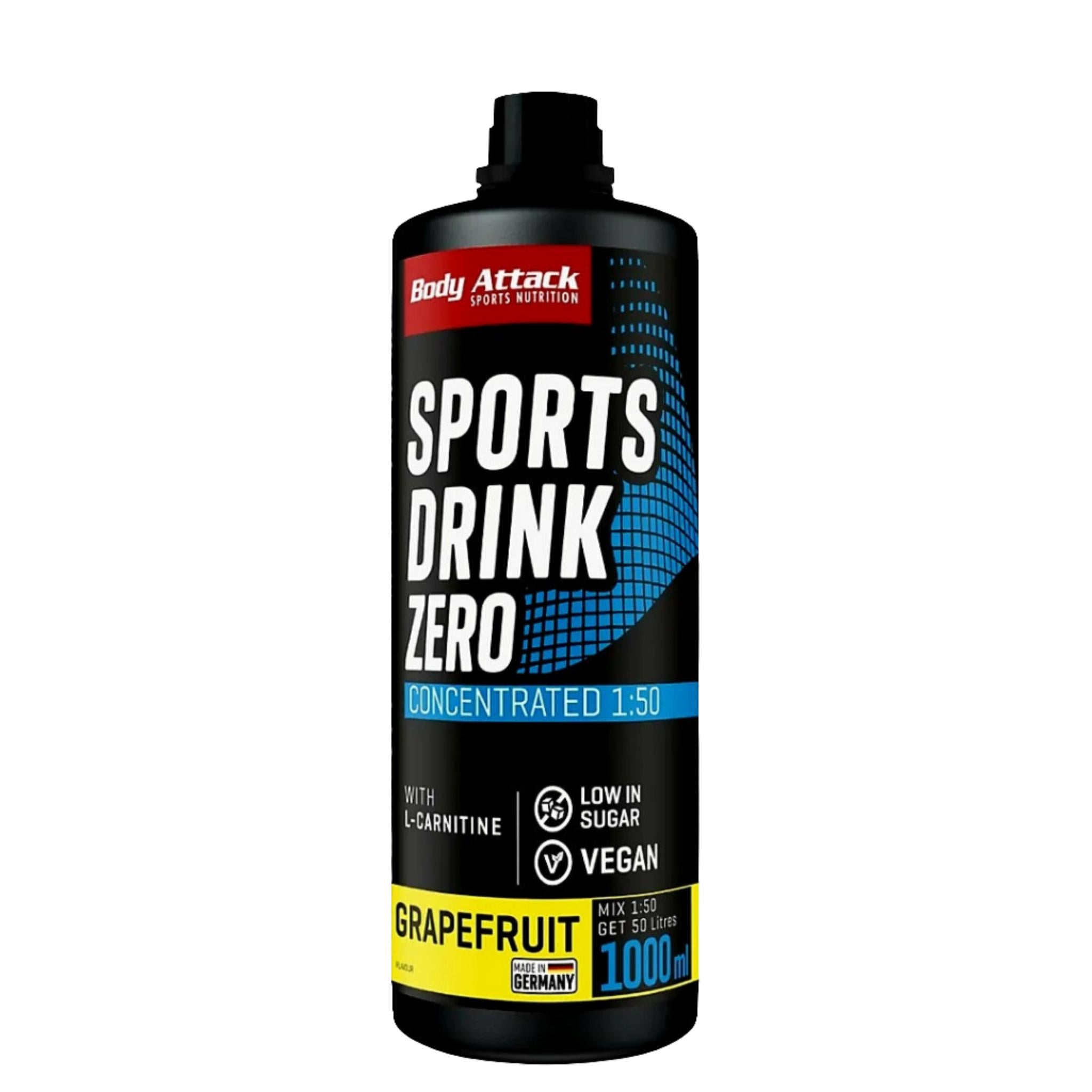 Body Attack Sports Drink Zero (1000ml)