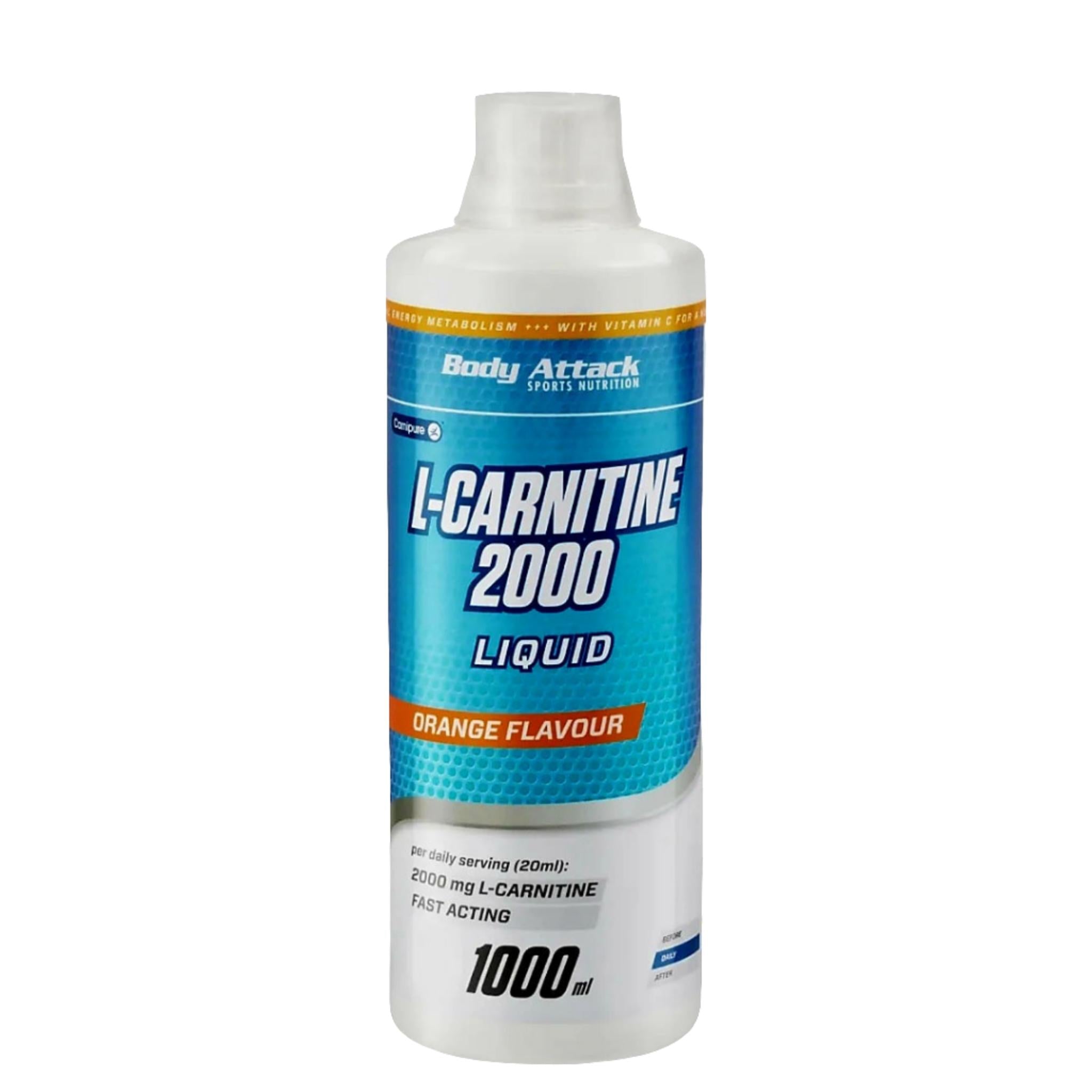 Body Attack L-Carnitine 2000 Liquid (1000ml)