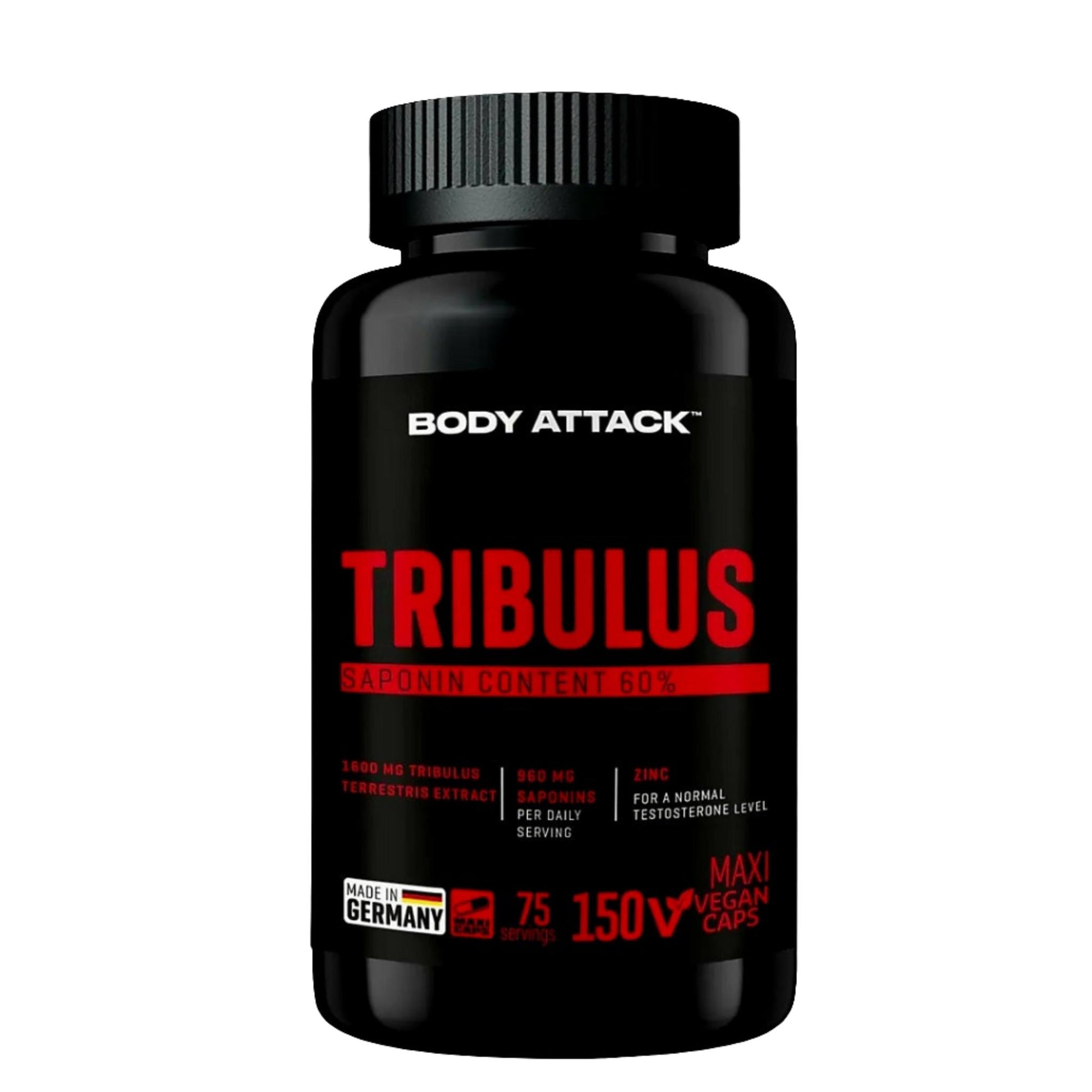 Body Attack Tribulus (150 Kapseln)