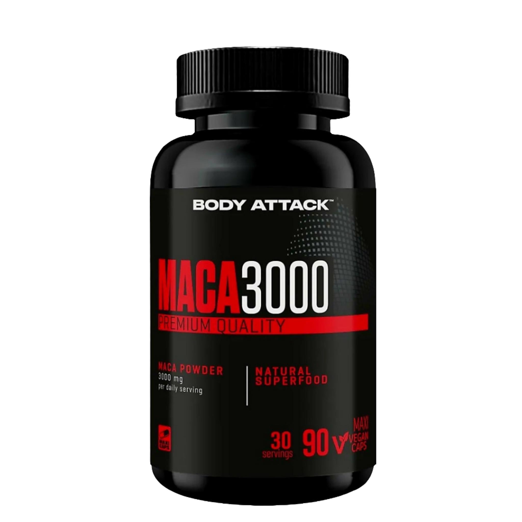 Body Attack MACA 3000 (90 Kapseln)