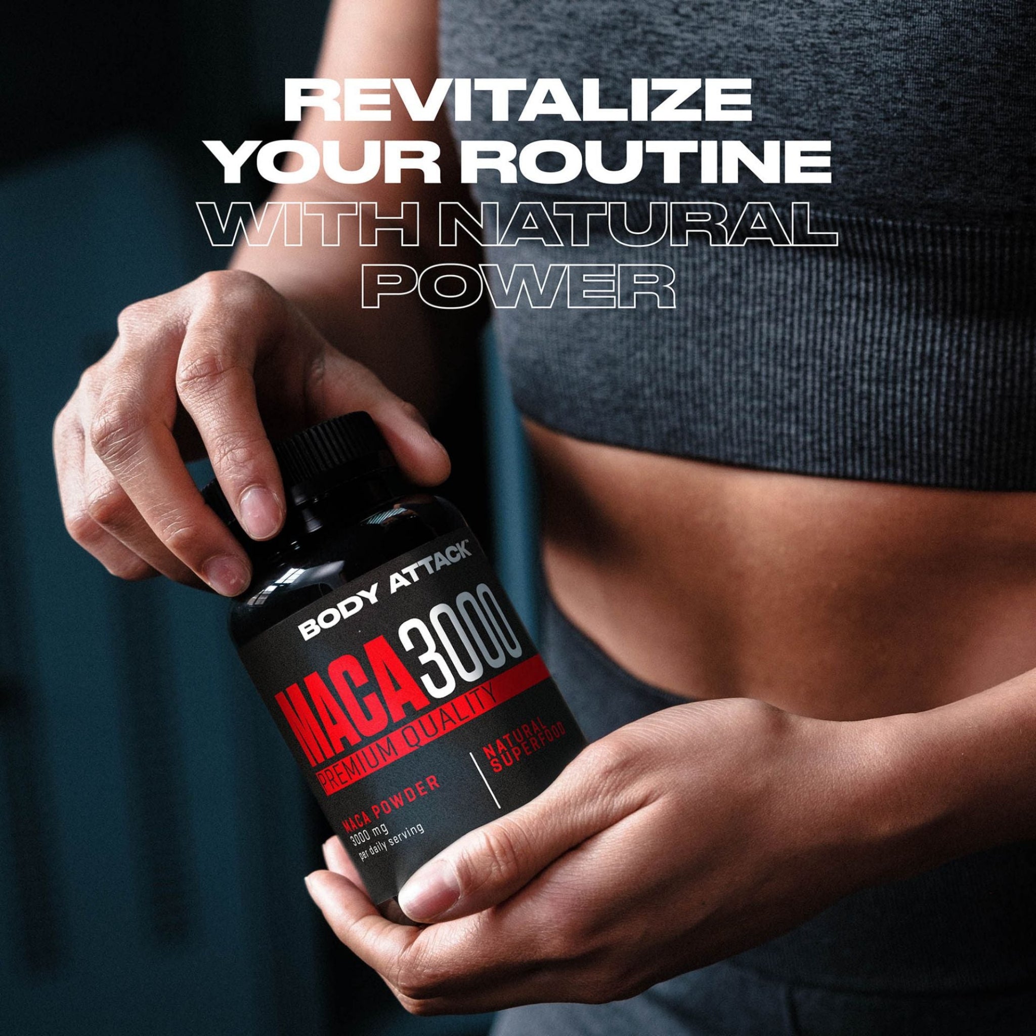 Body Attack Maca 3000 · 90 Kapseln