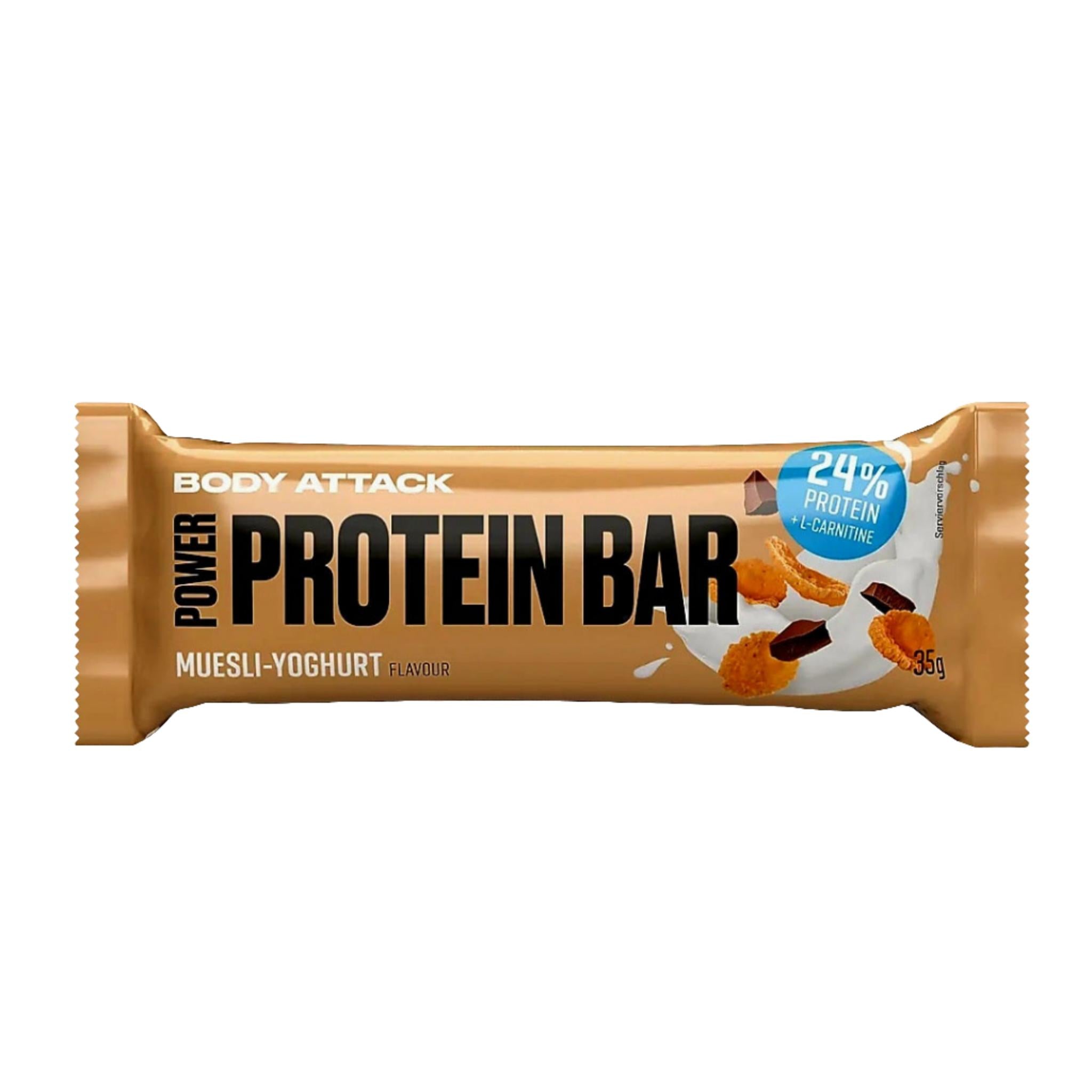 Body Attack Power Protein Bar (24x35g)