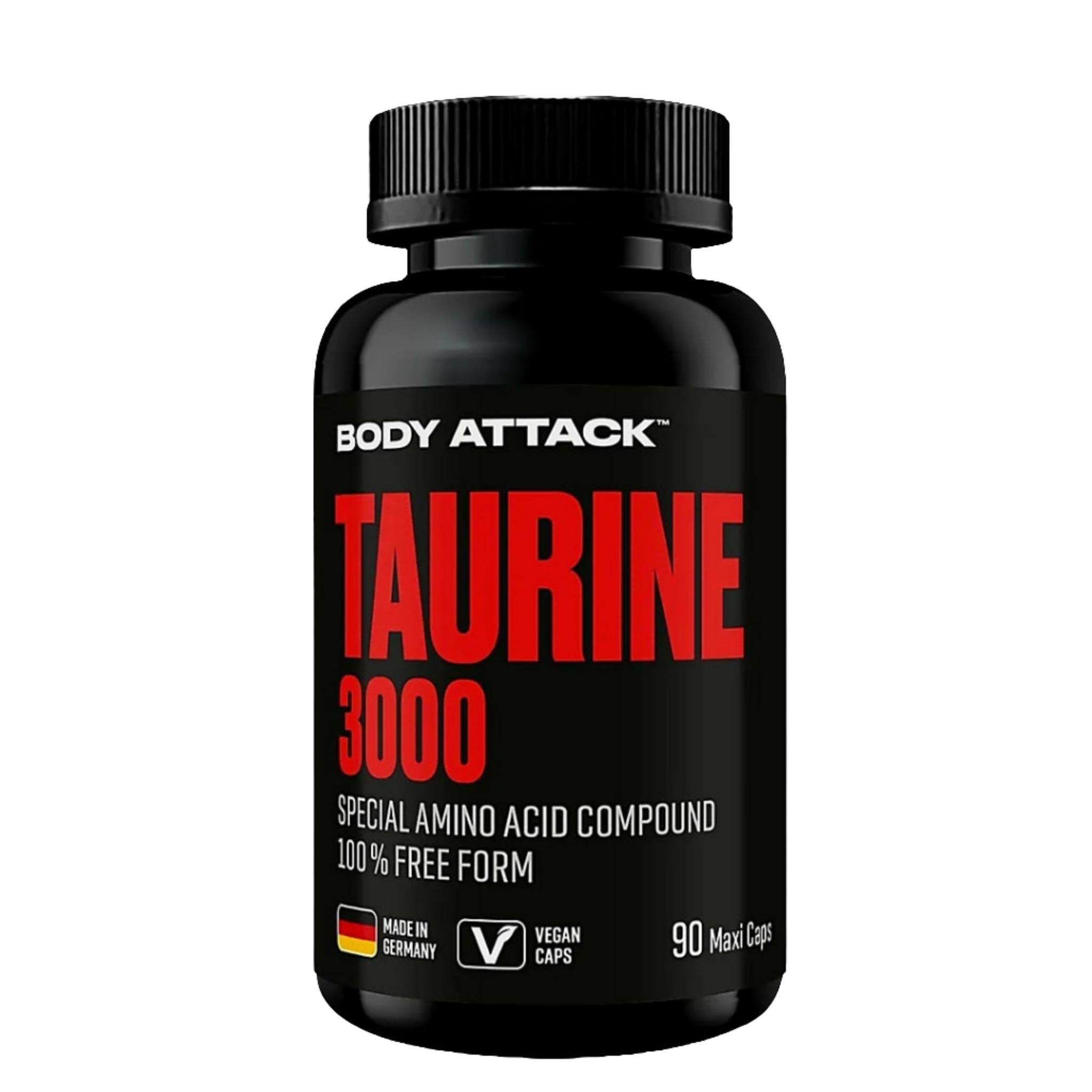 Body Attack Taurine 3000 (90 Kapseln)