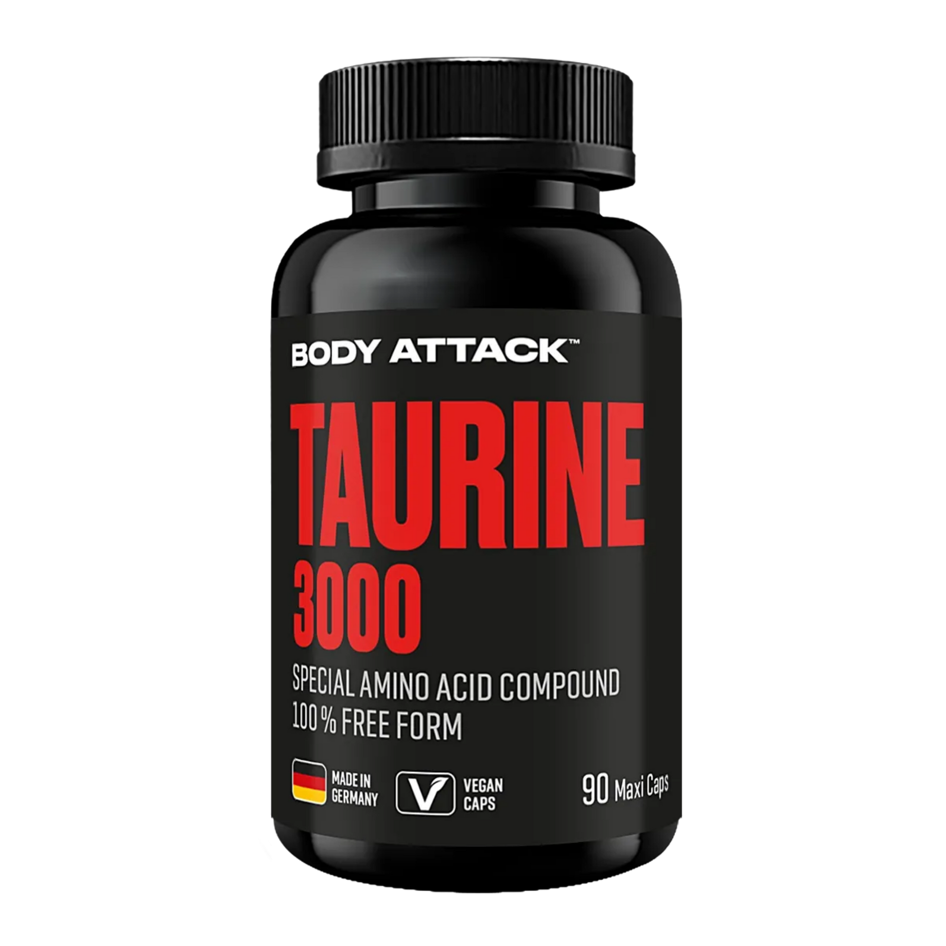 Body Attack Taurine 3000 · 90 Kapseln