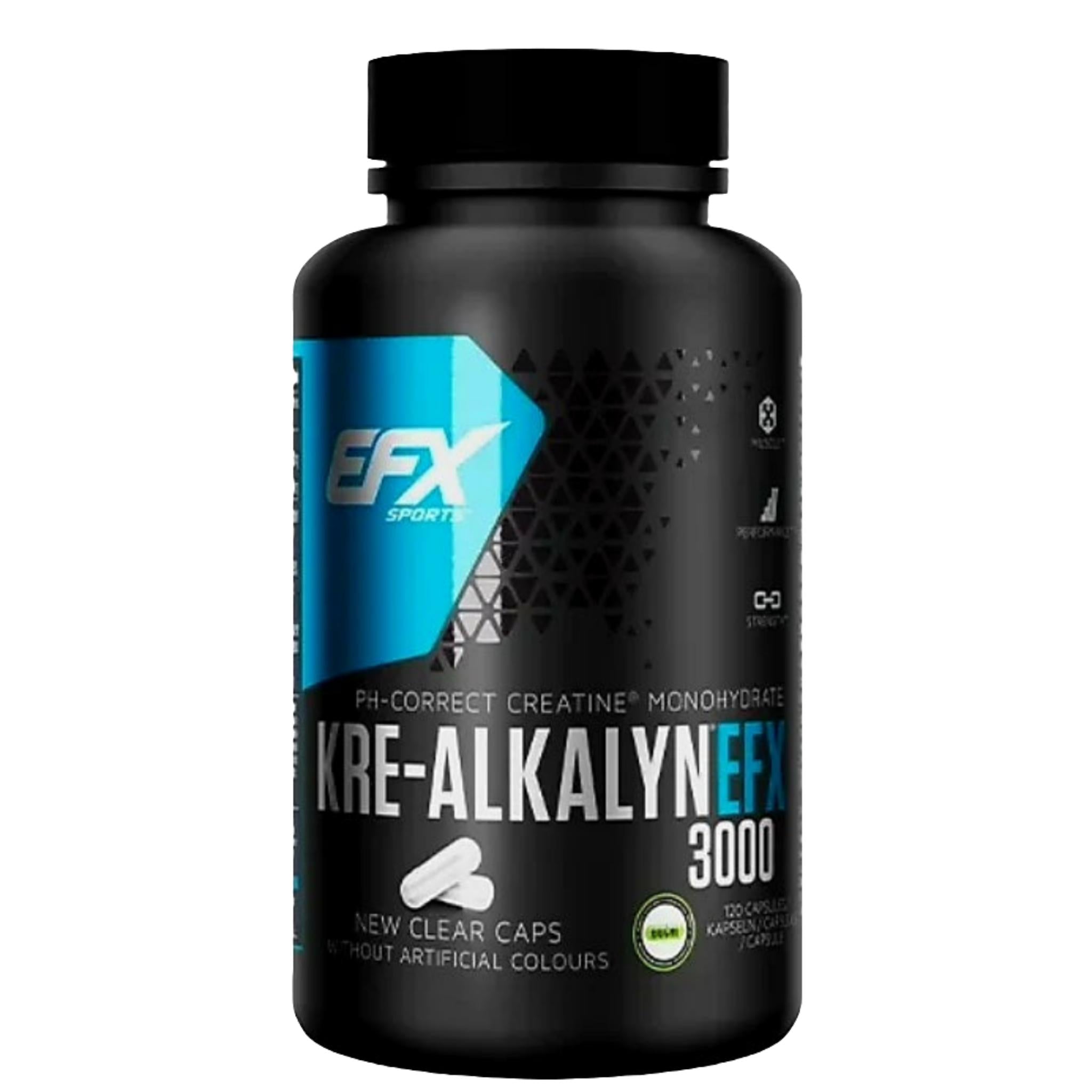 EFX Sports Kre-Alkalyn 3000 (120 Kapseln)
