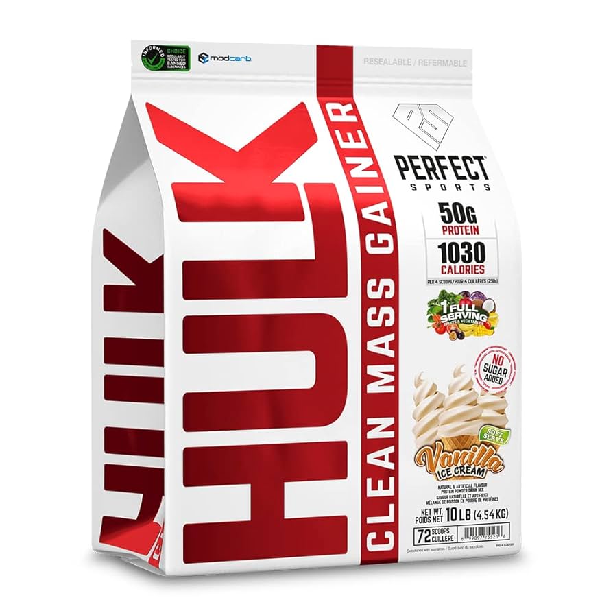 Perfect Sports Hulk Clean Mass Gainer (4540g)