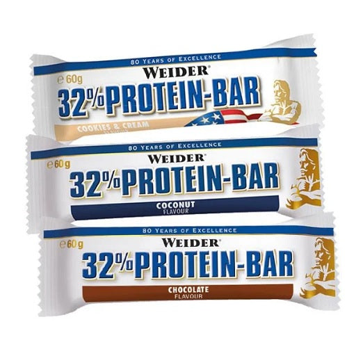 Weider 32% Protein Bar (12x60g)