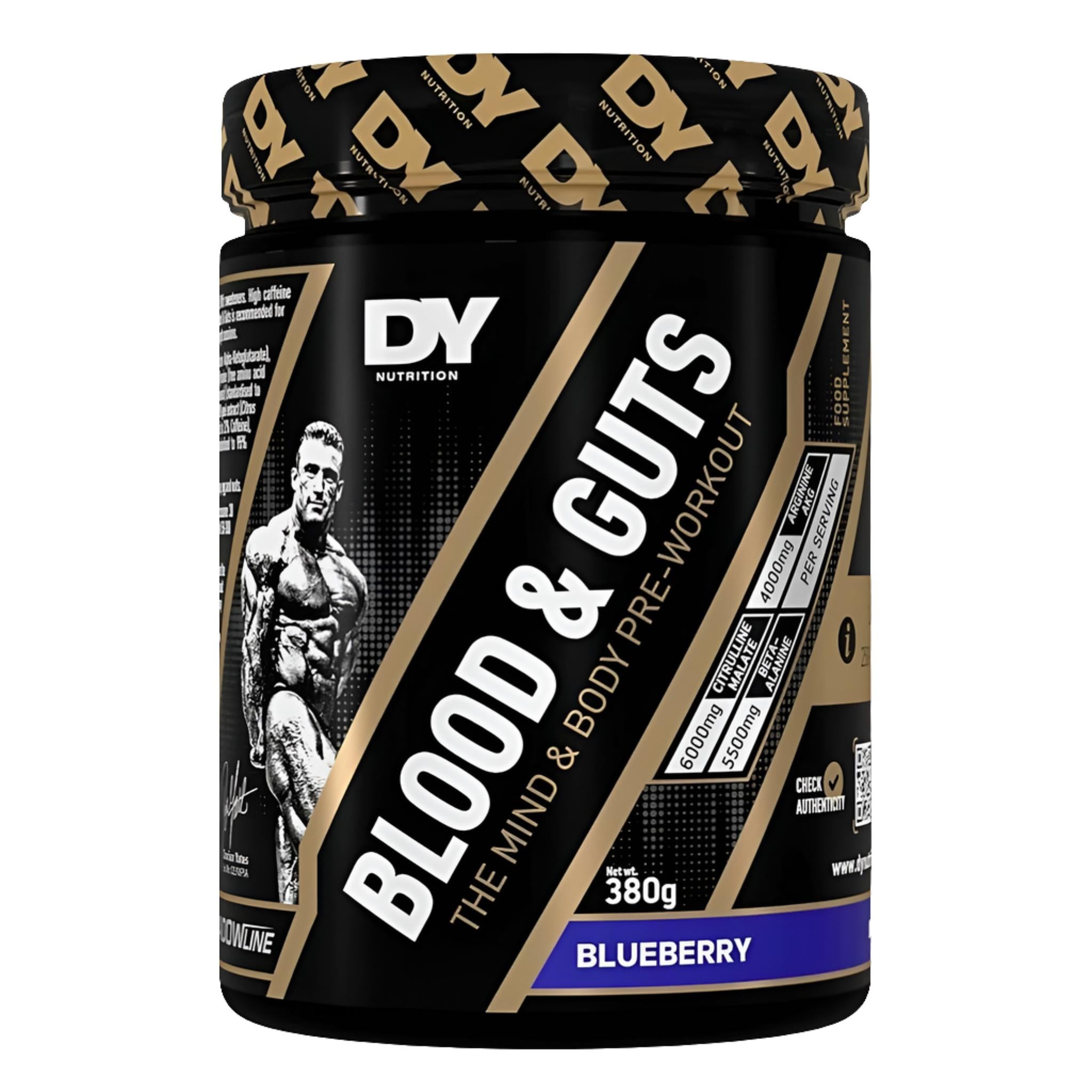 DY Nutrition Blood & Guts Pre-Workout (380g)