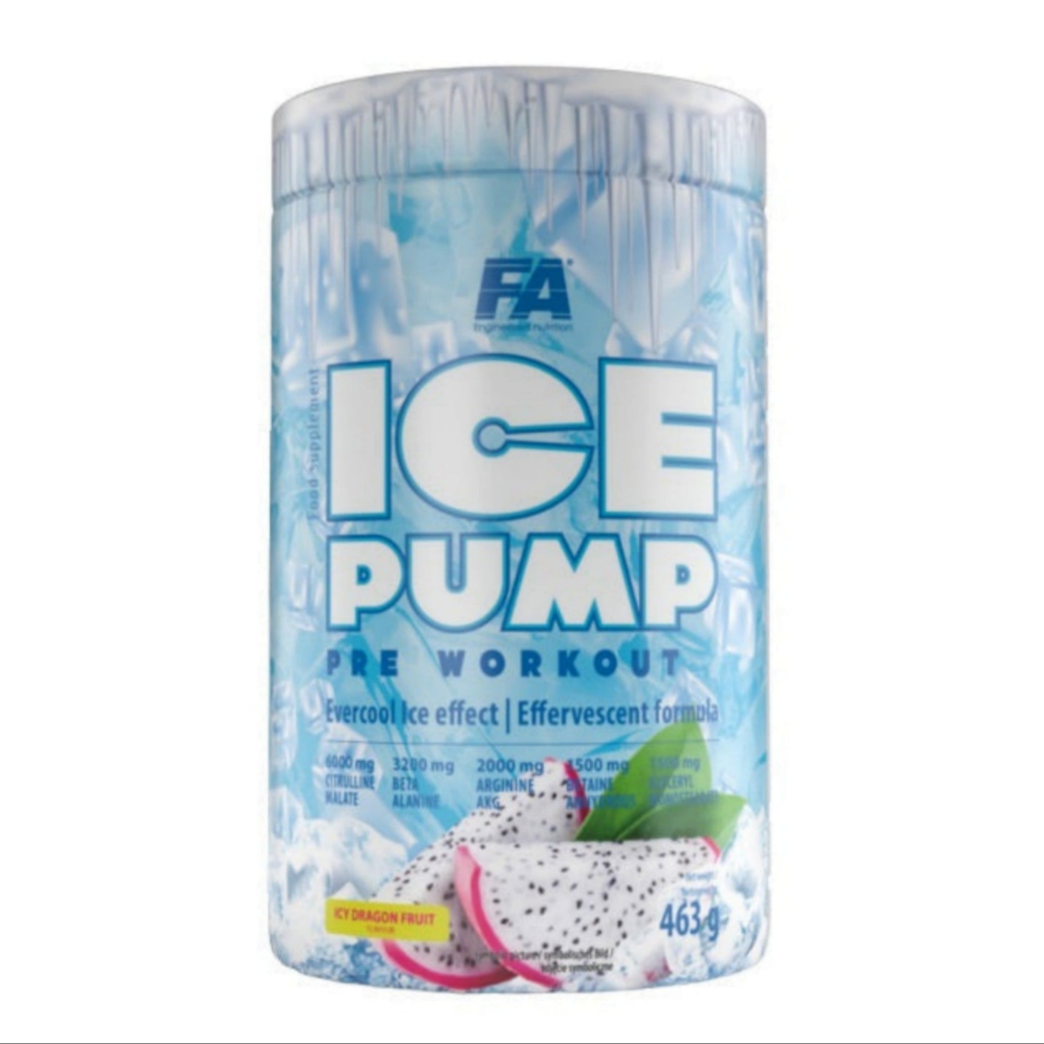 FA Nutrition ICE Pump Pre-Workout (463g)