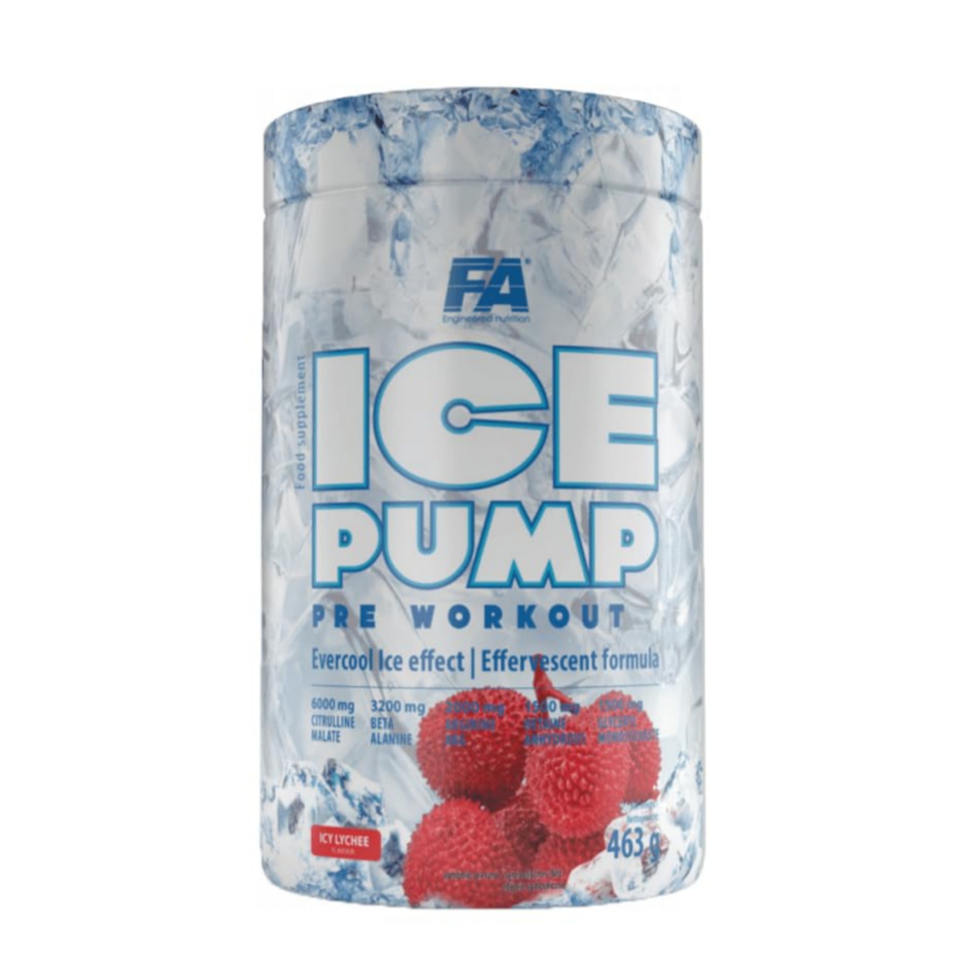 FA Nutrition ICE Pump Pre-Workout (463g)