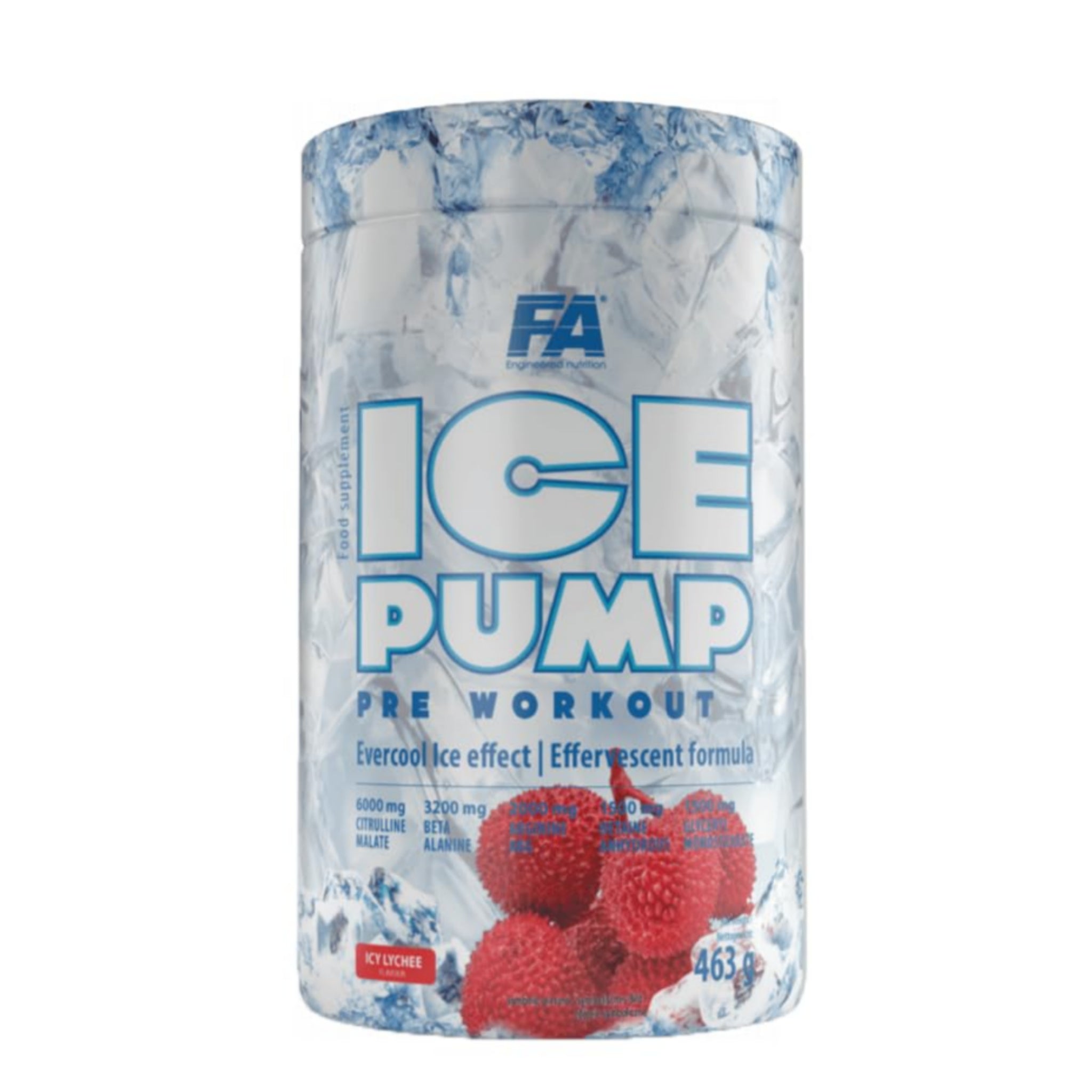FA Nutrition ICE Pump Pre-Workout (463g)