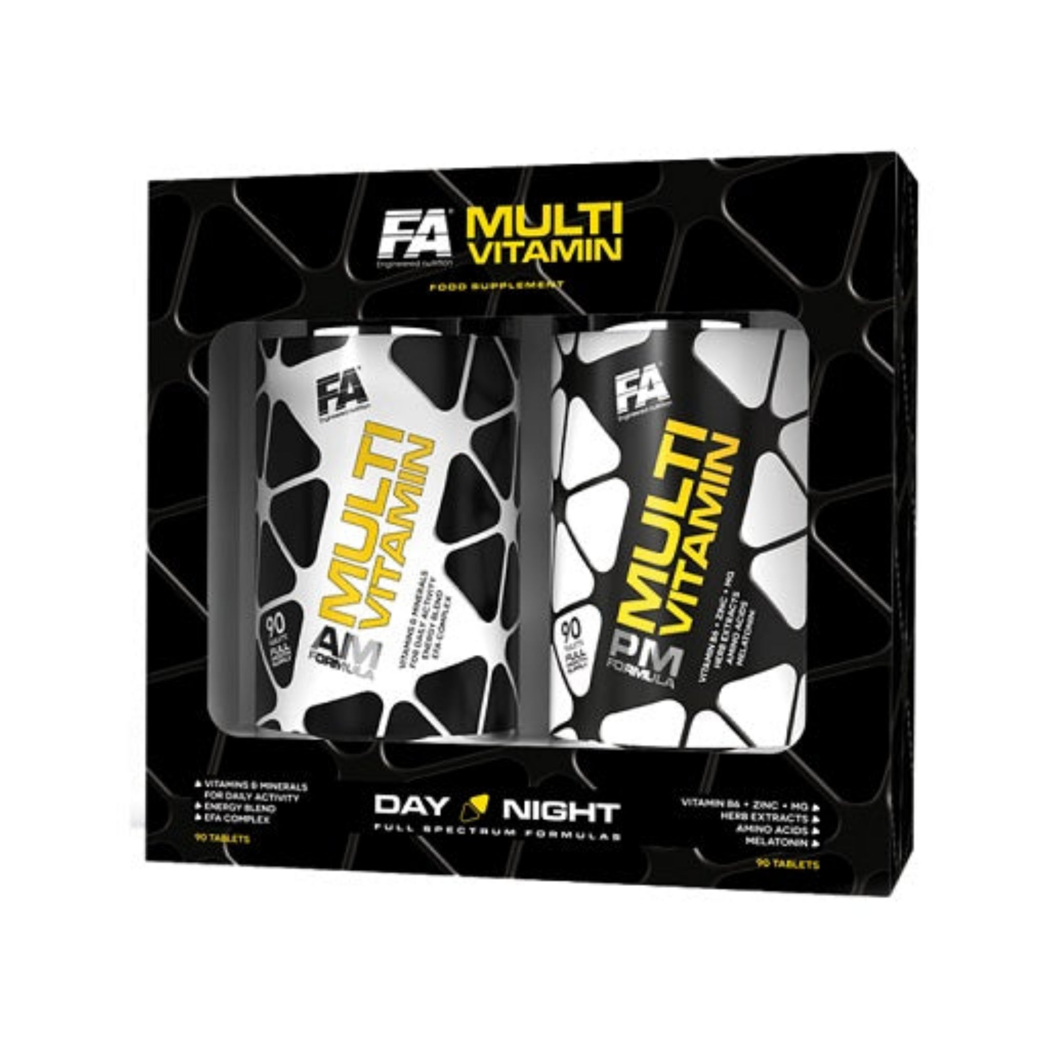 FA Nutrition Multivitamin AM + PM Formula (2x 90 Tabletten)